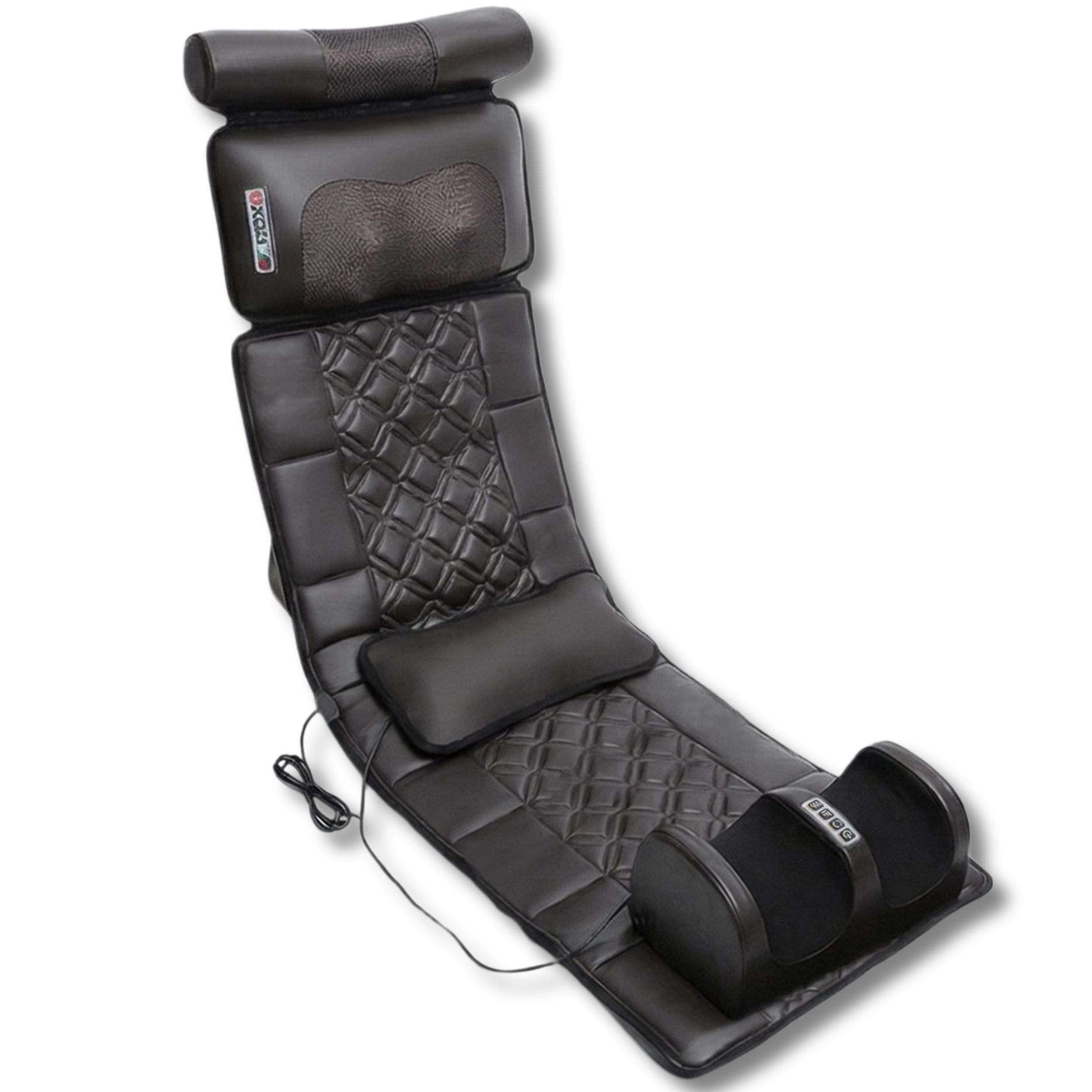 Beheizte Ganzkörper-Massagematte – Vibrationen, Nacken-Knetmassage & Ganzkörpermassage