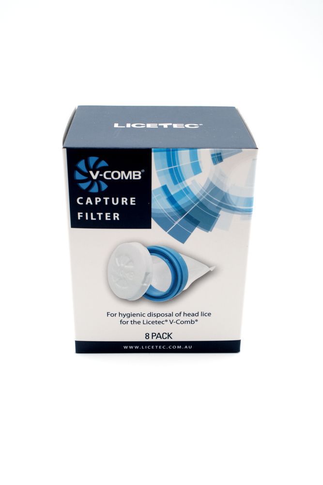 LICTEC Sammelfilter für V-Comb Läusekamm