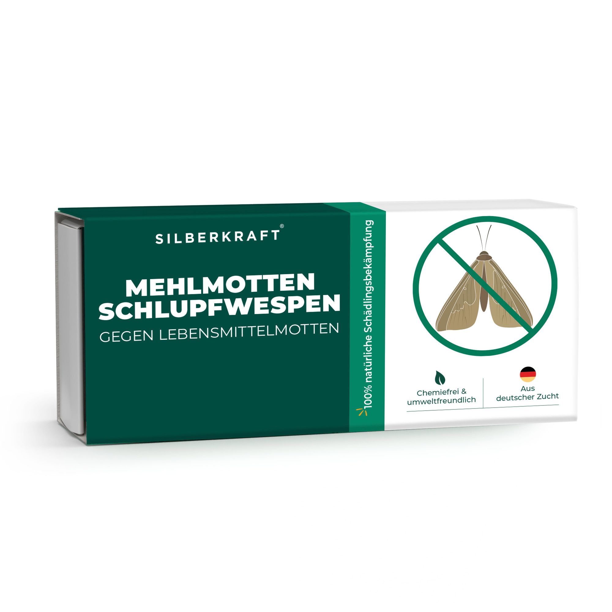 SILBERKRAFT Mehlmottenschlupfwespen