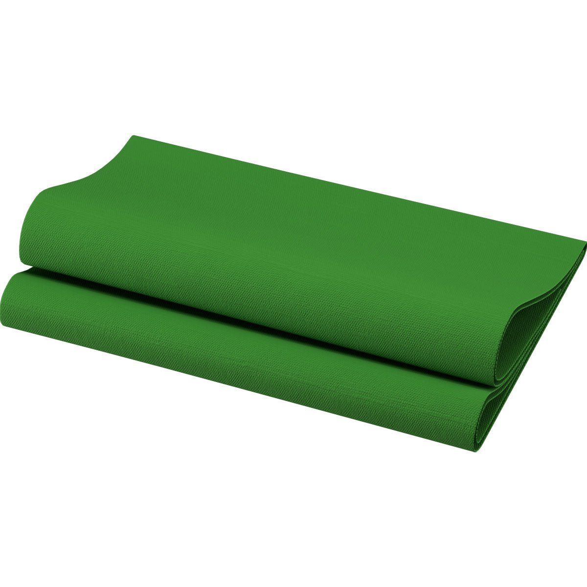 6x Bio-Dunisoft-Servietten 40 x 40  1/4 Falz leaf green