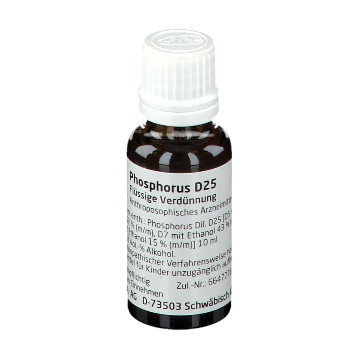 Phosphorus D 25 Dilution