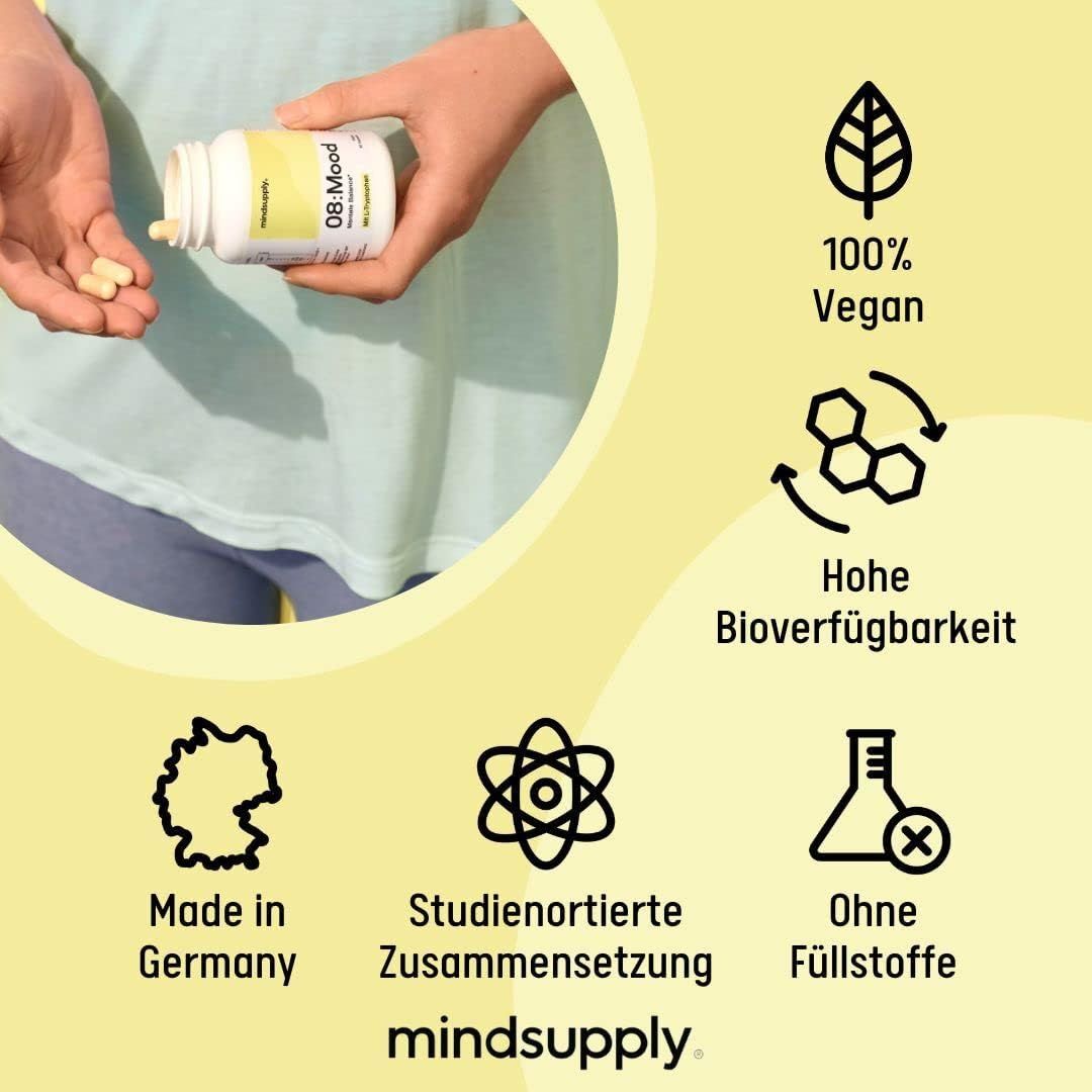 mindsupply MOOD - mentale Balance mit L-Tryptophan