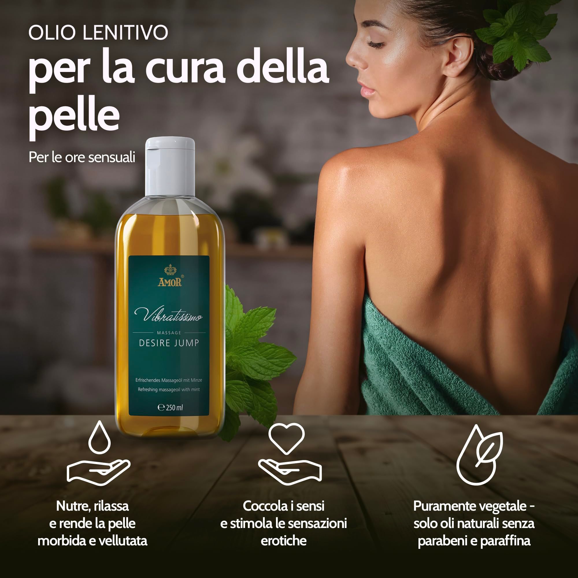 Vibratissimo Massageöl Desire Jump
