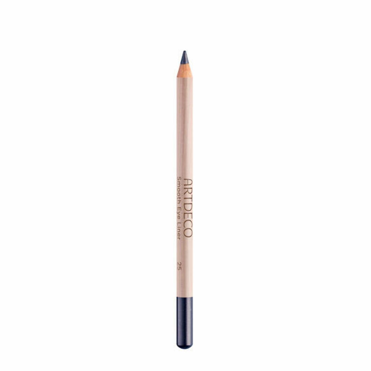 Artdeco Smooth Eye Liner. Holzstift mit schwarzer Spitze und dunklem Ende. Aufschrift: Smooth Eye Liner.