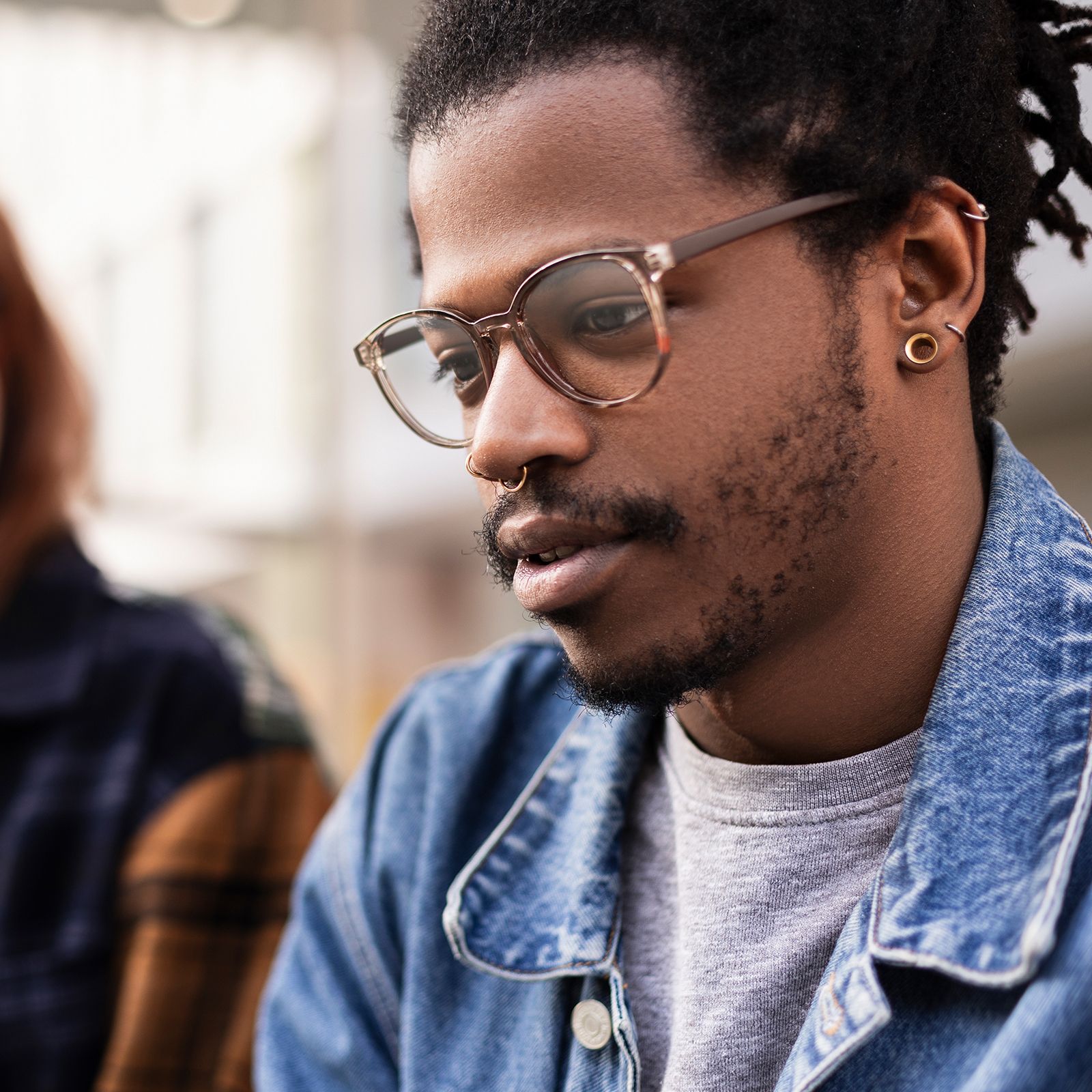HYPREADER Blaulichtfilterlesebrille Lupus Stärke +2.50