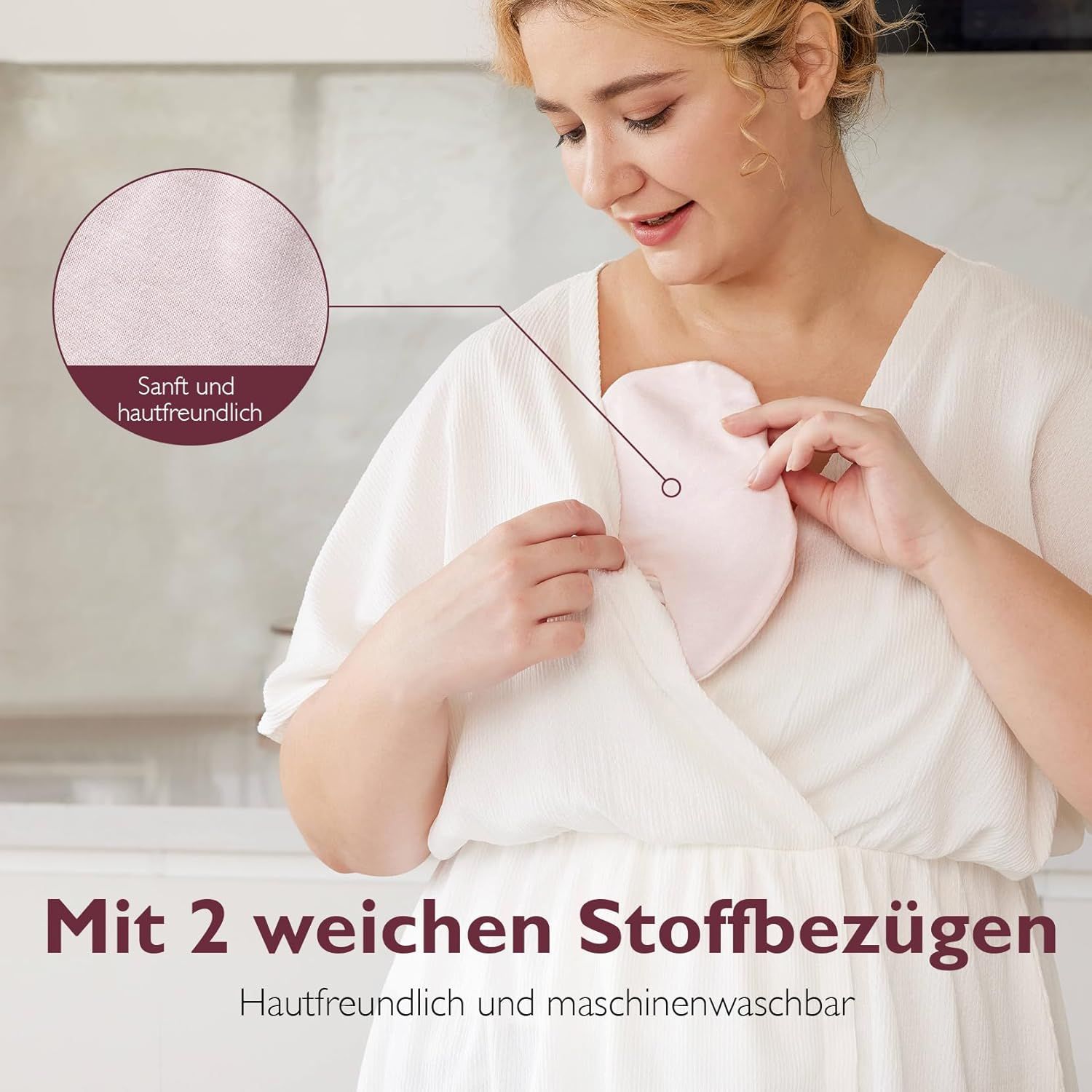 Momcozy Große Brusttherapie-Packs Kalt Warm Kompresse