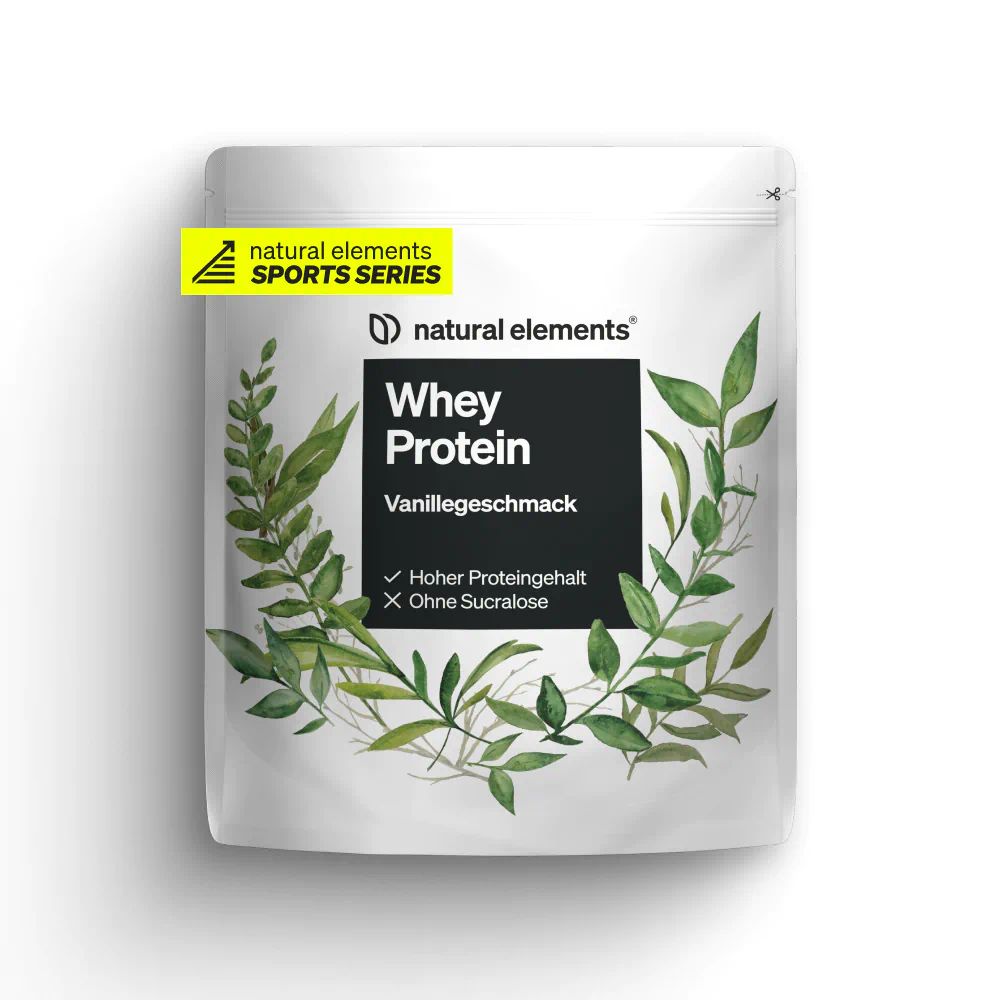 natural elements Whey Protein Pulver Vanille