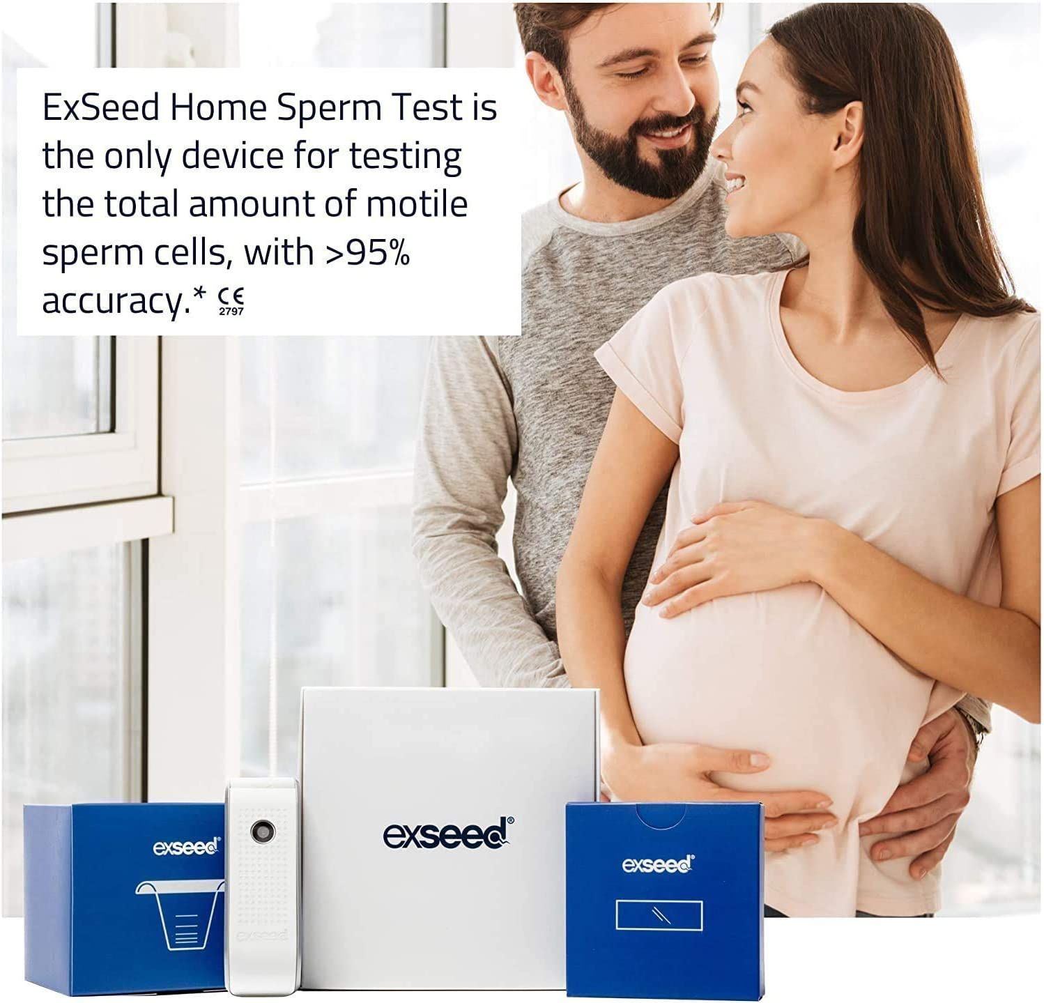 ExSeed Fruchtbarkeitstest für Männer - Das At-Home Testkit 1 St 