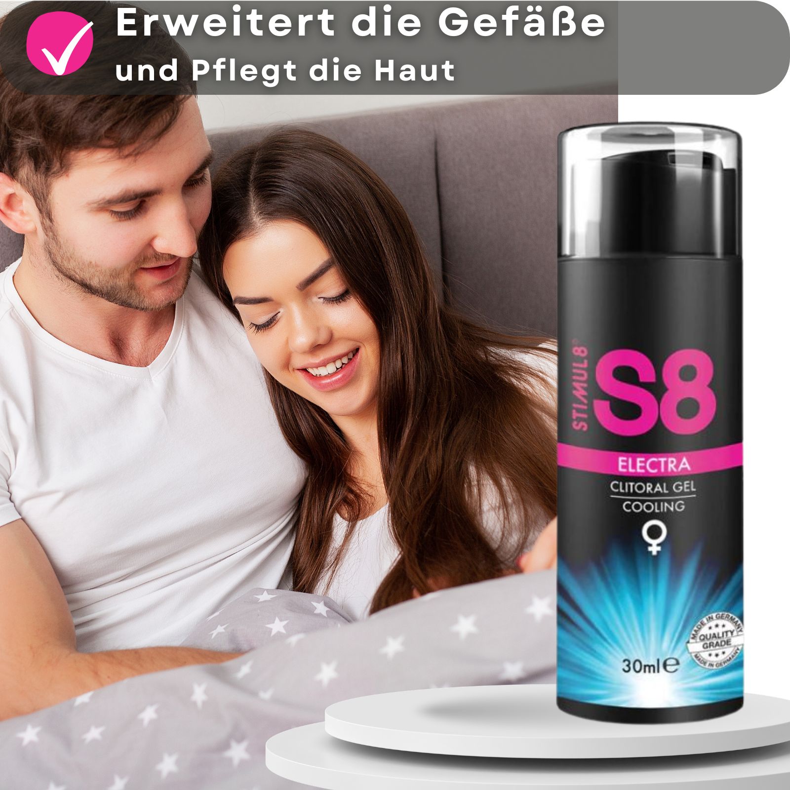 Stimulierende Vagina Intim Creme - S8 - Electra