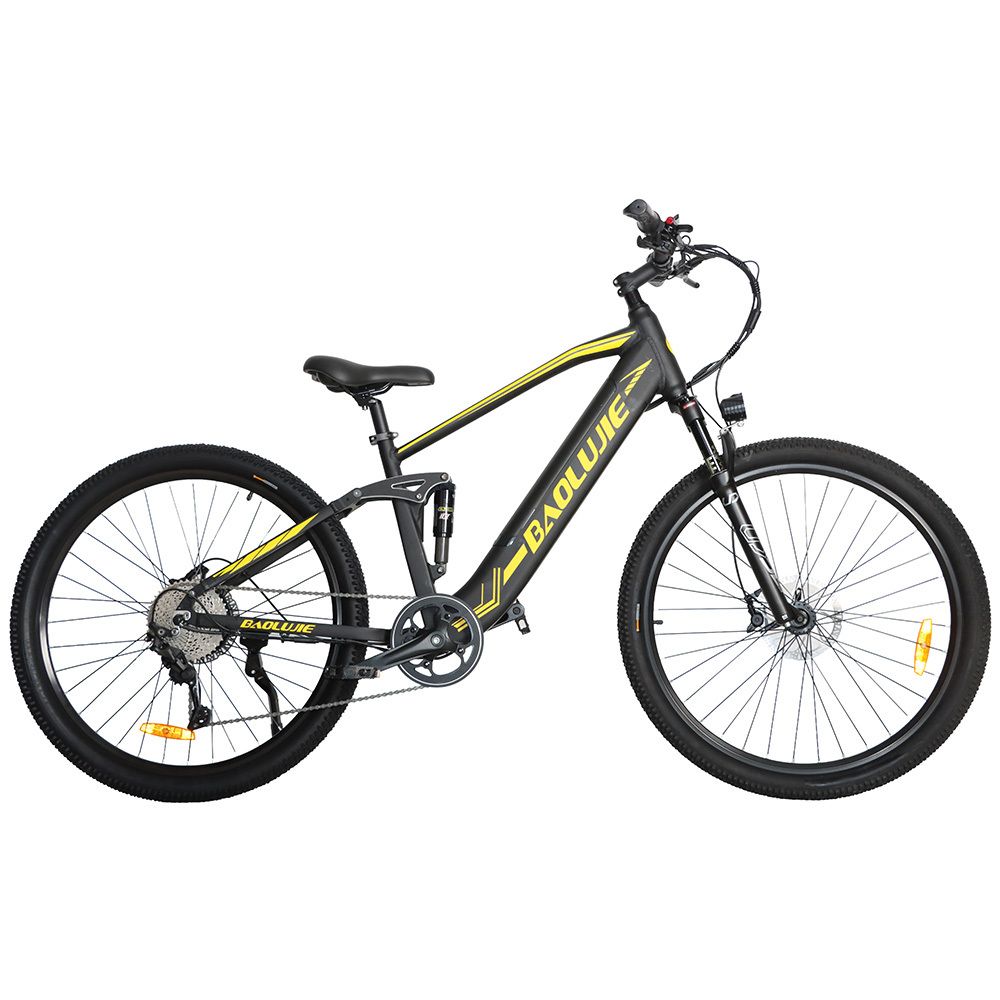 BAOLUJIE S9 Vollgefedertes E-Mountainbike, 48 V, 14 Ah
