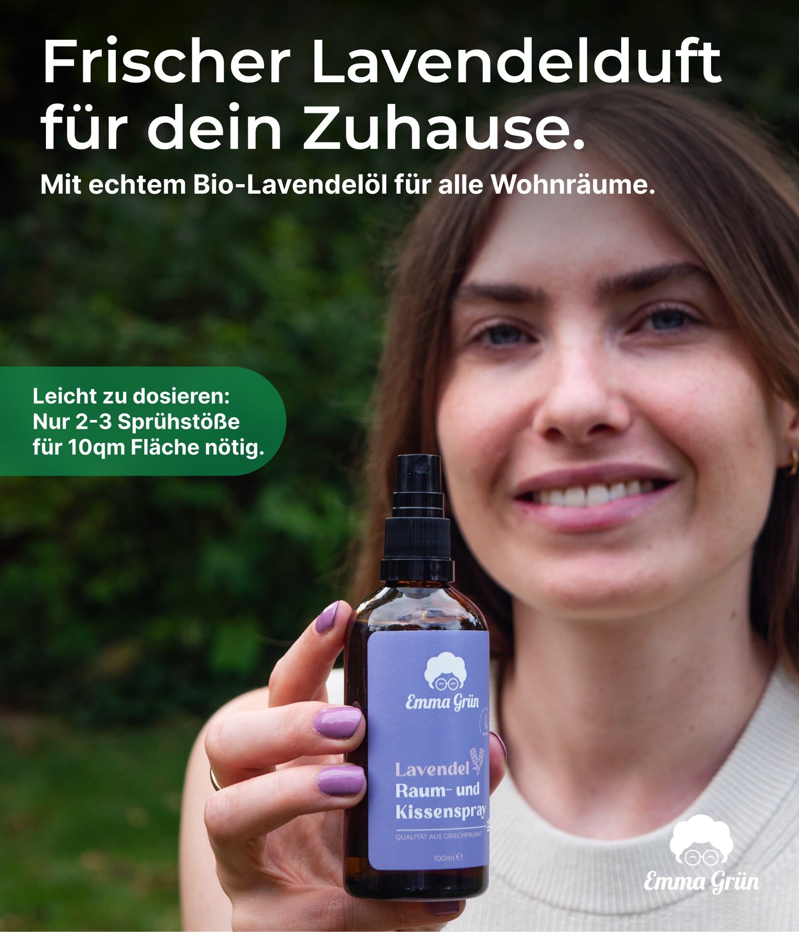 Emma Grün® Lavendel Raumspray & Kissenspray Bio