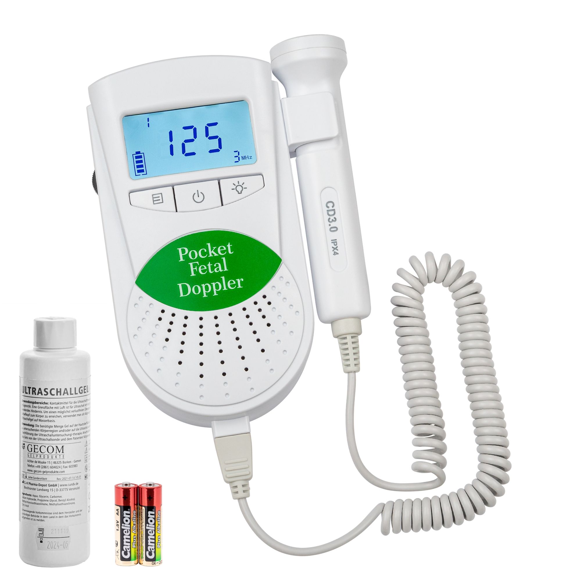 Sonoline B Fetal Doppler mit Sonde