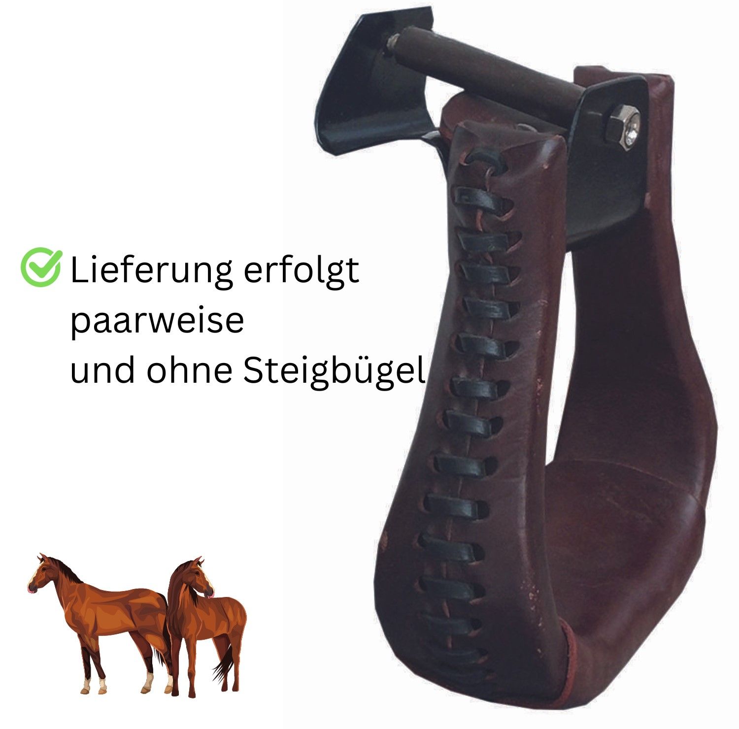 AMKA Western Stirrup Straight