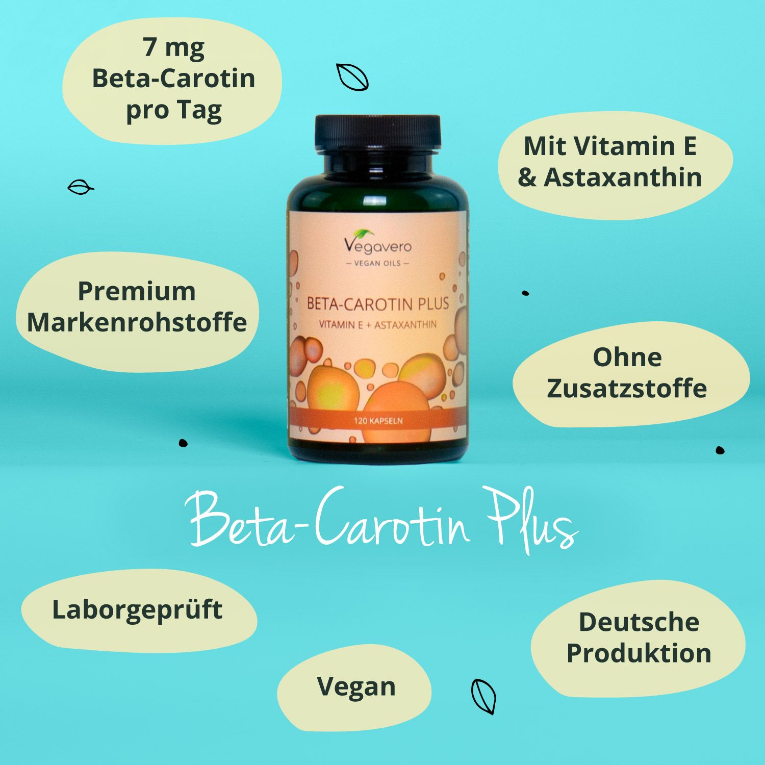 VEGAVERO Beta Carotin Plus Öl