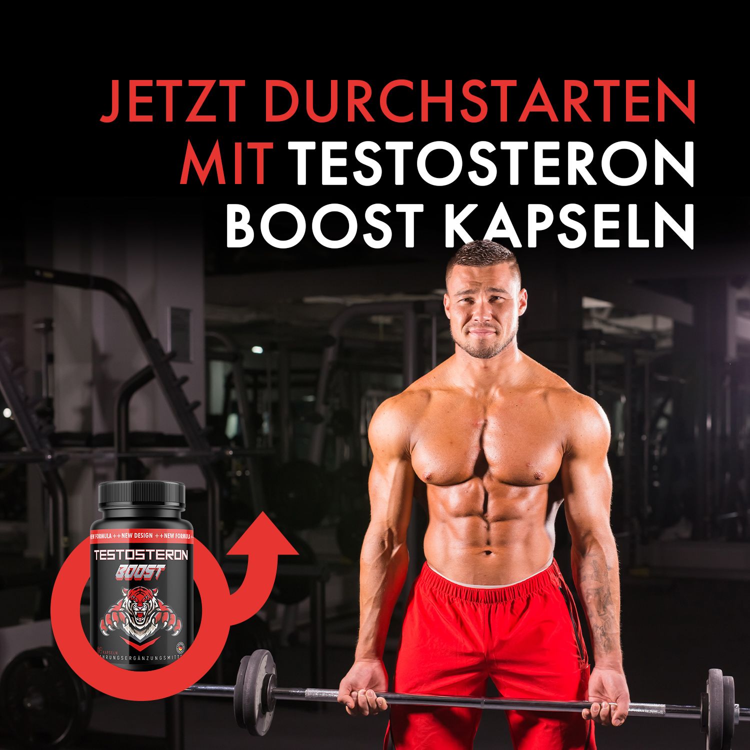 Testosteron Boost Kapseln