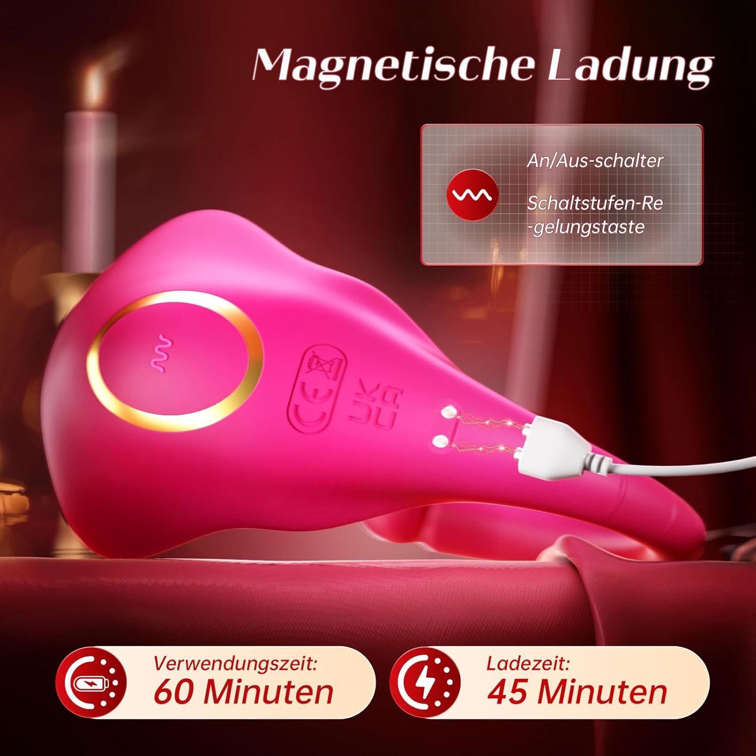rinofans 2in1 Vibrator G-Punkt Anal Klitoris Vibratorensets