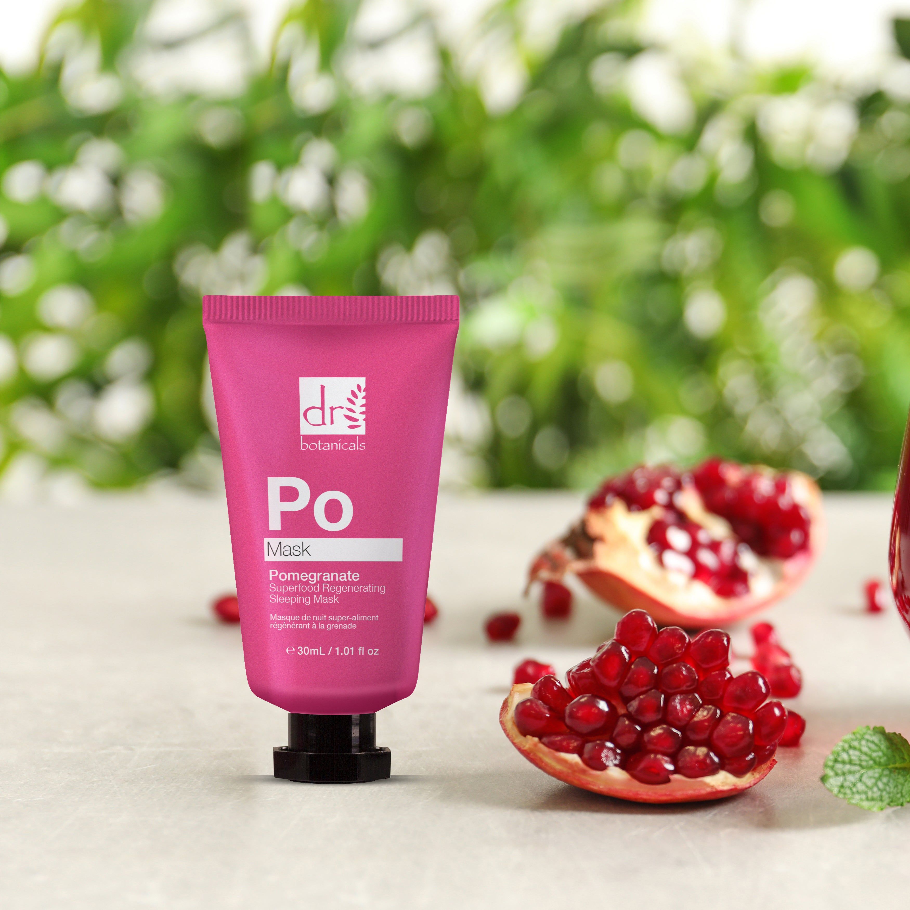 Dr botanicals pomegranate superfood regenerating sleeping orders mask review