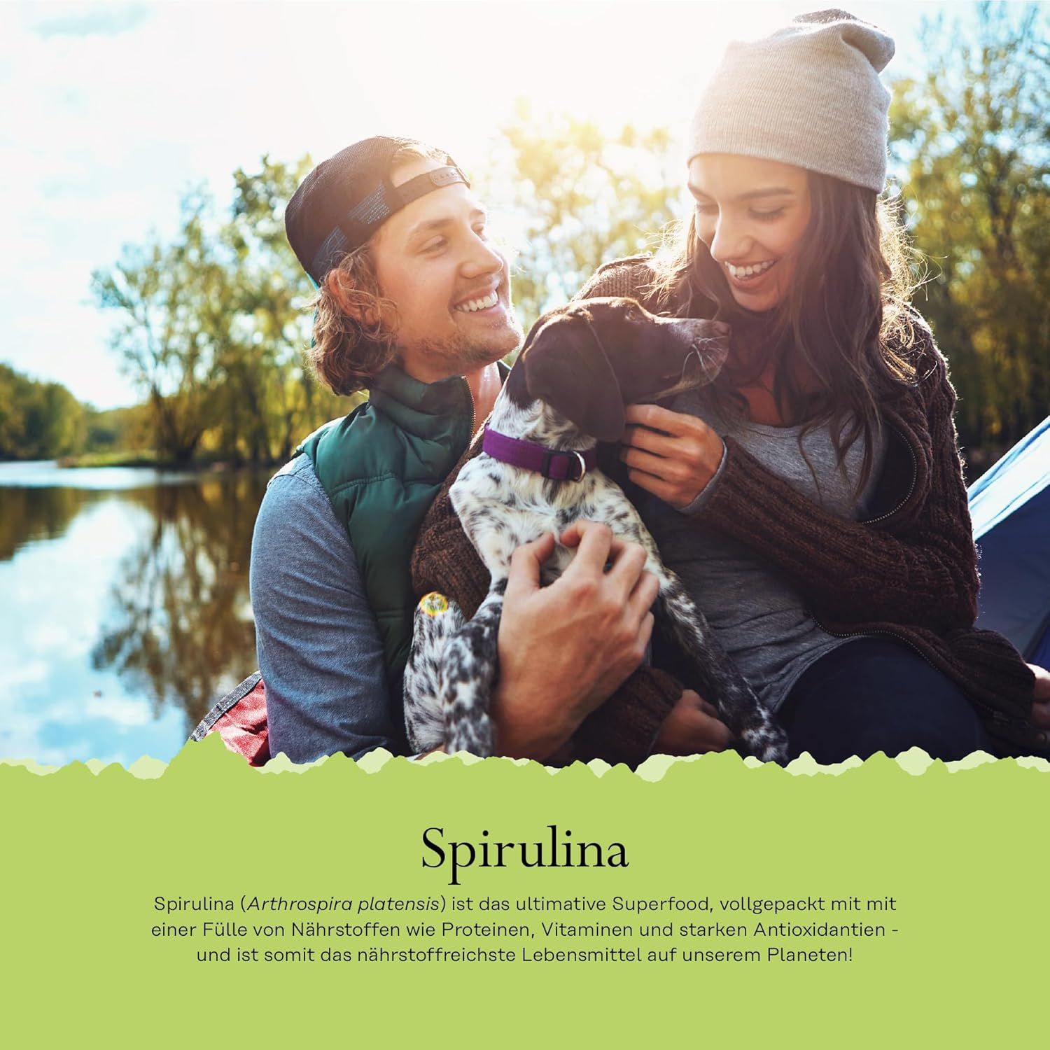Solaray Spirulina Algen Kapseln