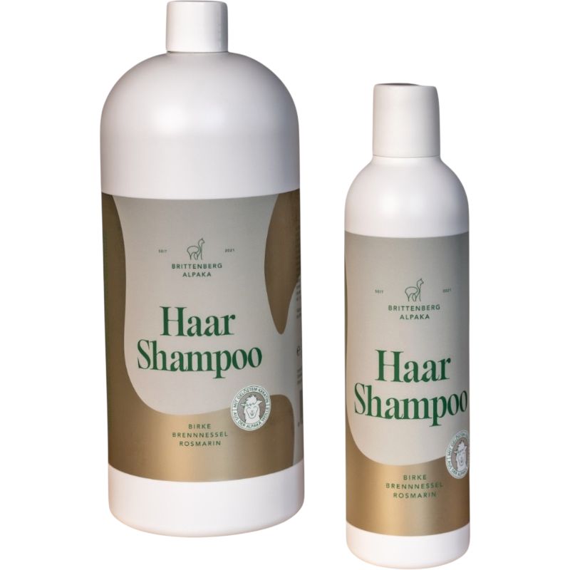 BRITTENBERG ALPAKA Haarshampoo mit Birke Brennnessel Rosmarin