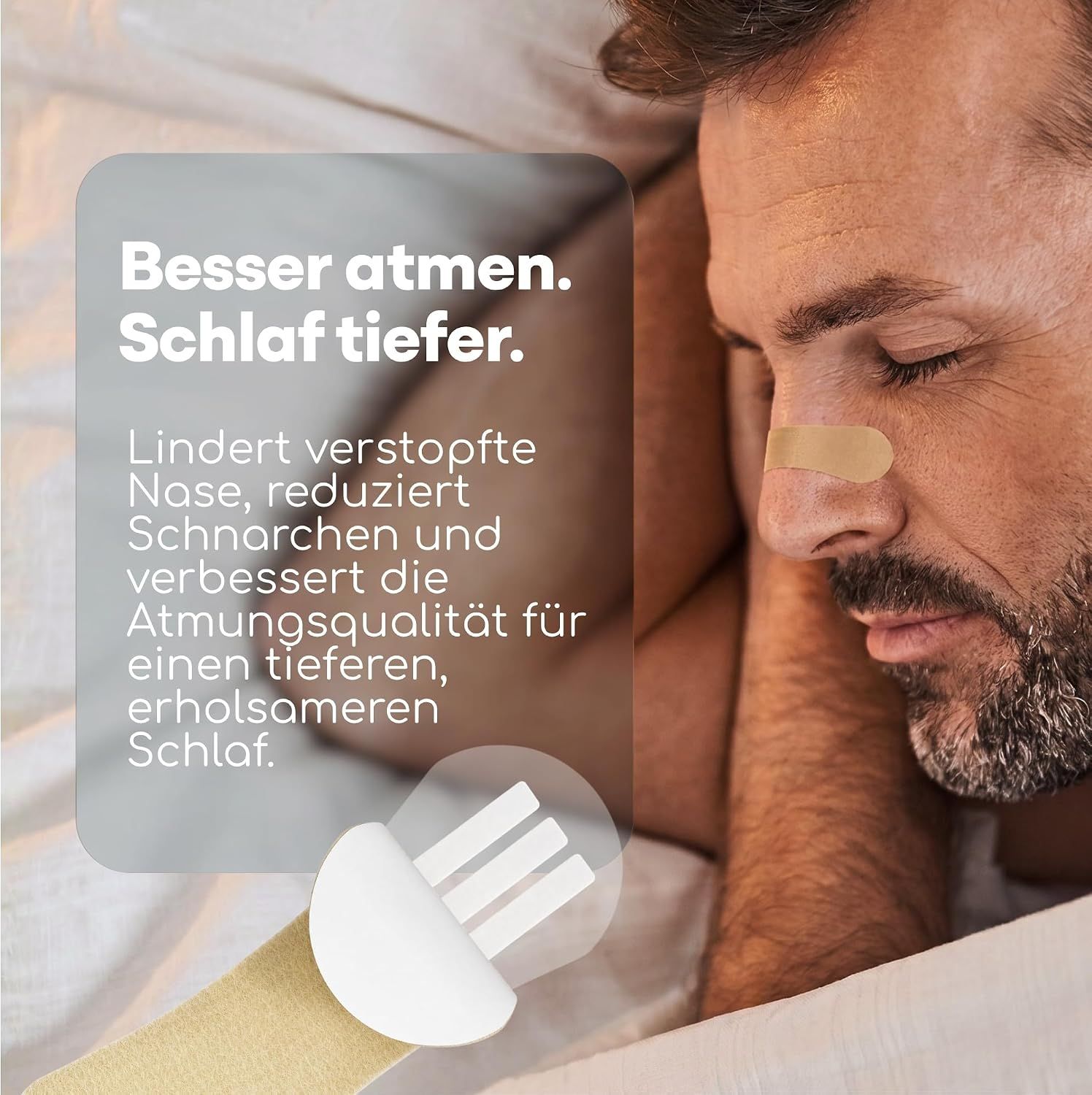 Medi Grade Nasenspül-Salzbeutel, 50 Stück Packung.