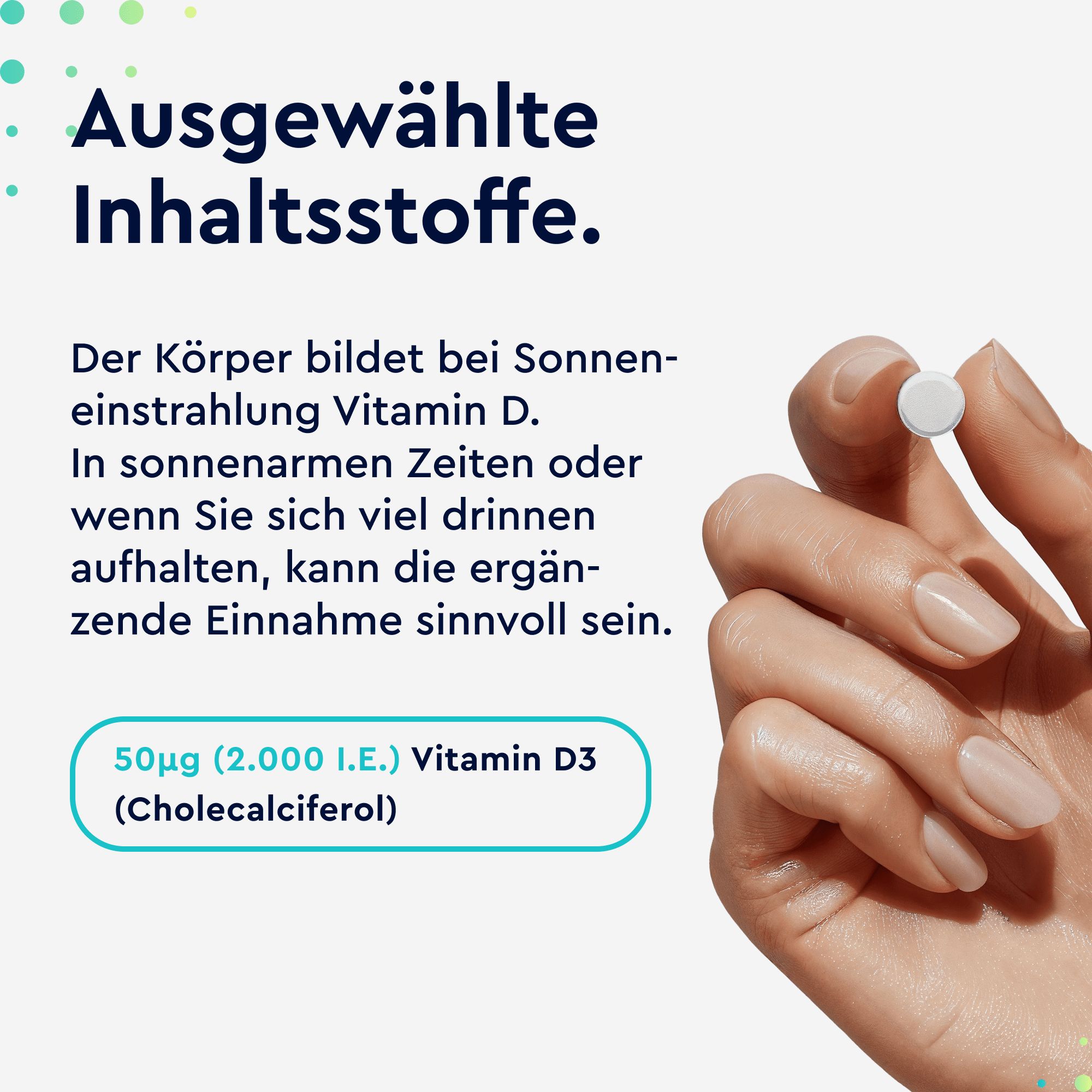 gloryfeel® Vitamin D3 Tabletten
