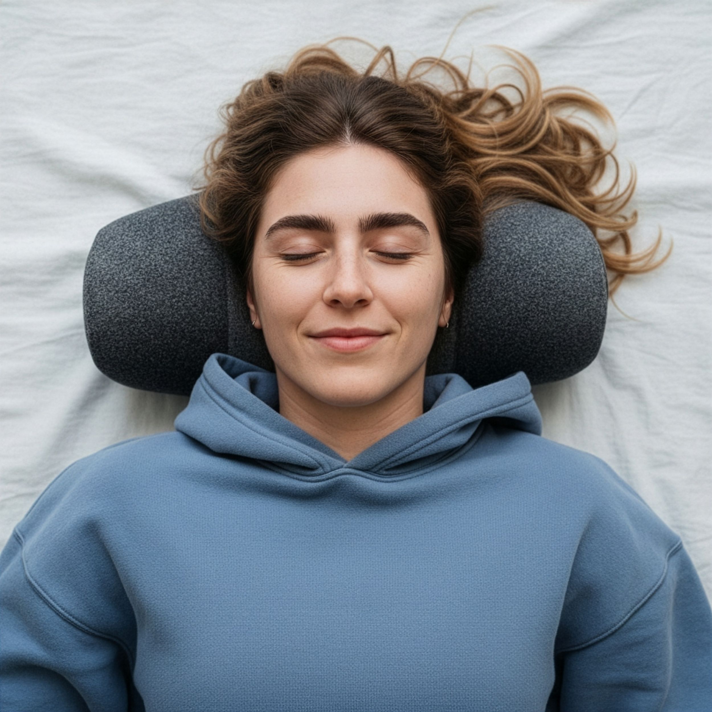 Zervikalkissen mit Wärme & Vibration – Memory-Schaum, Nacken- & Halswirbelsäulenmassage, Entspannung