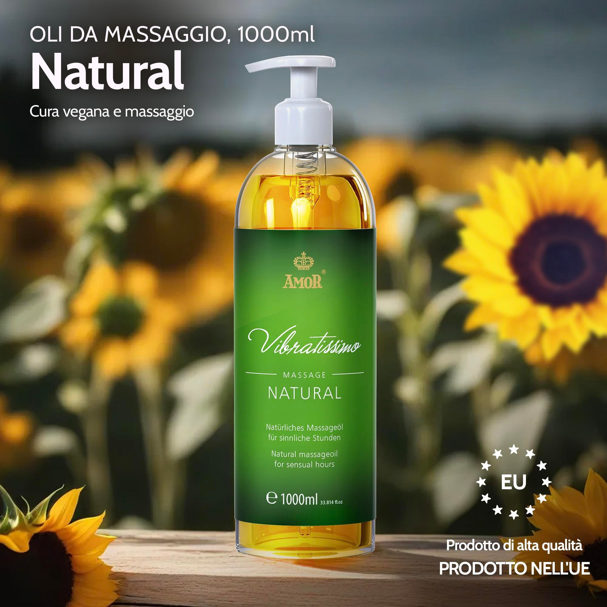 Vibratissimo Massageöl Natural