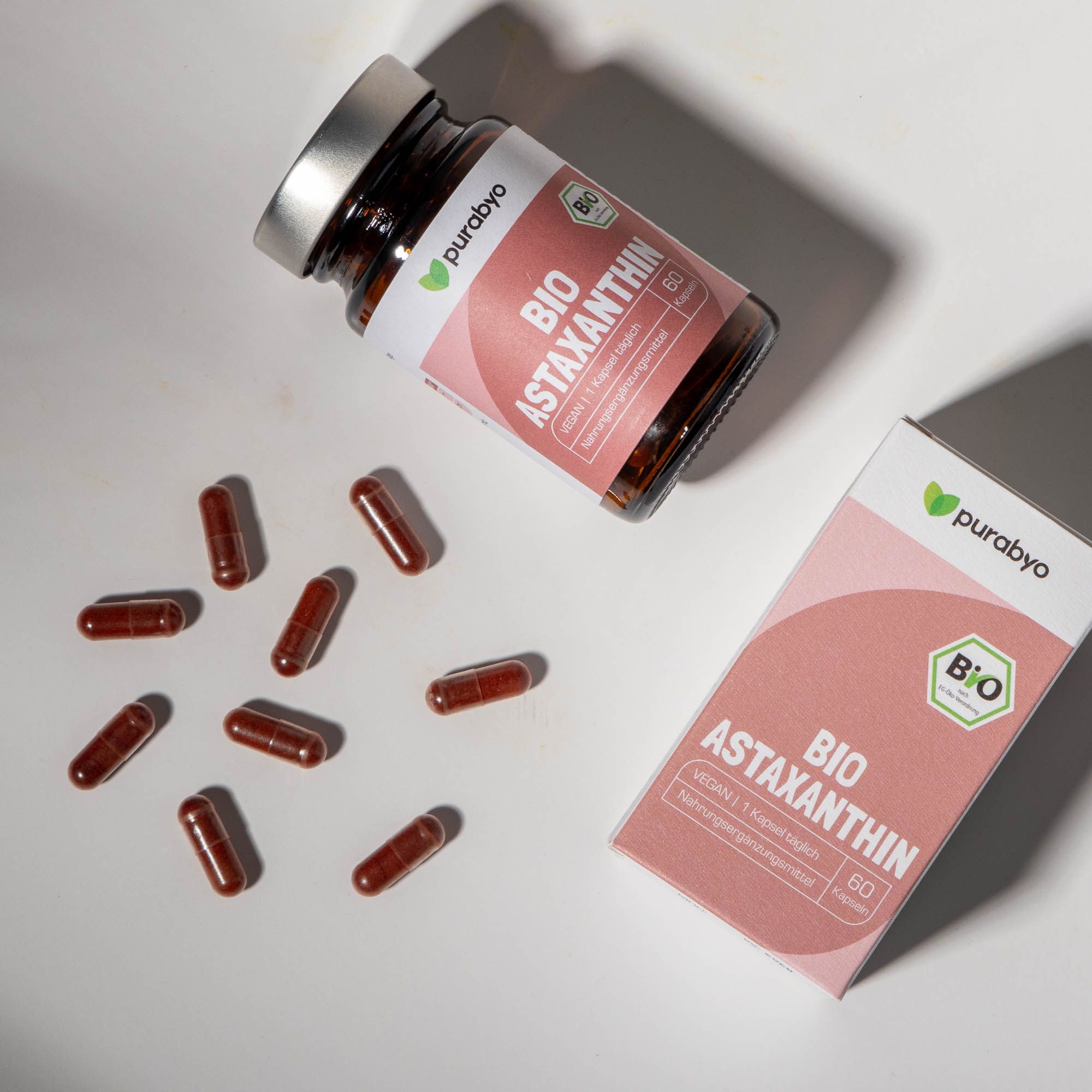 Purabyo Astaxanthin Kapseln
