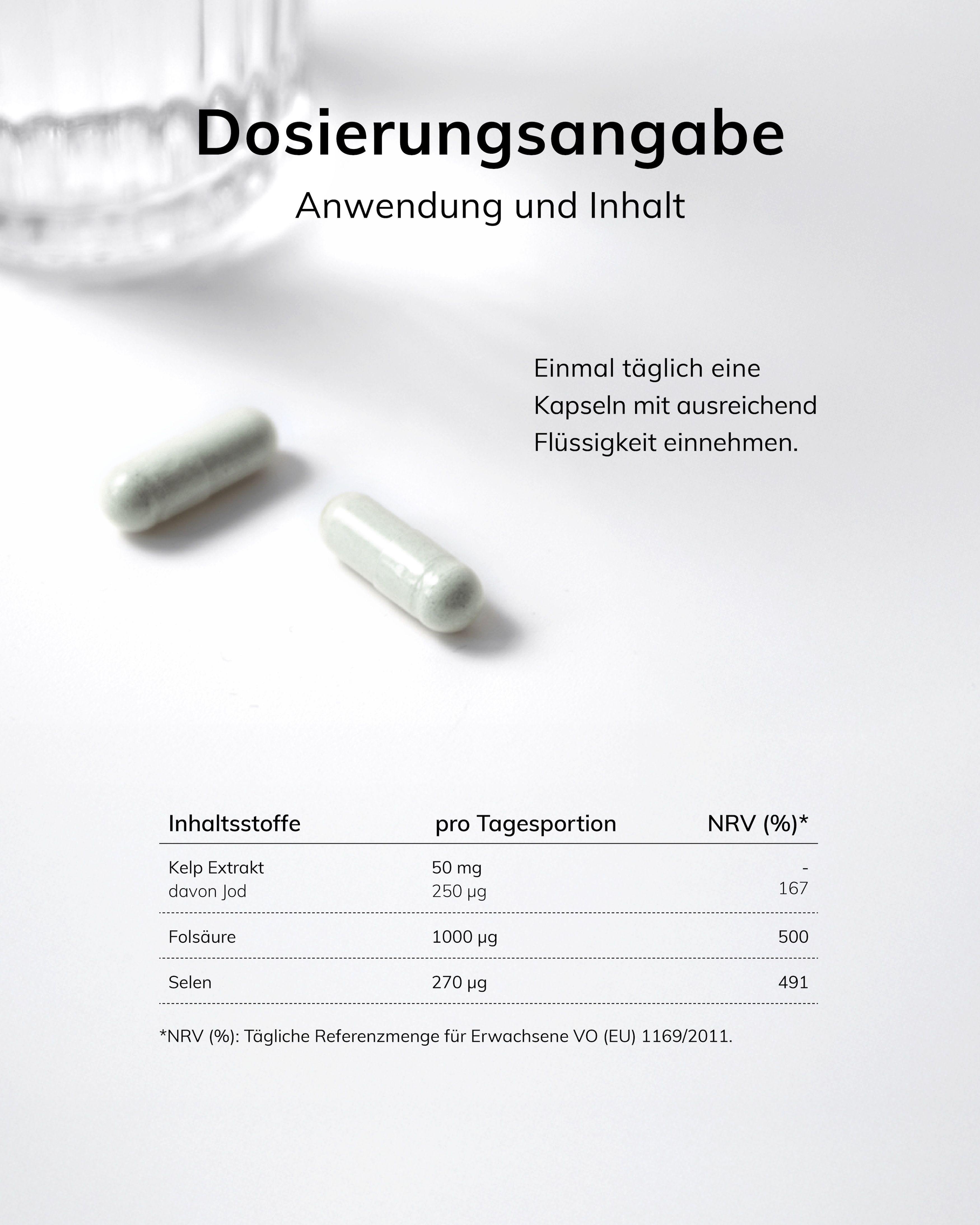 MYLILY Jod + Selen Schilddrüsenkraft