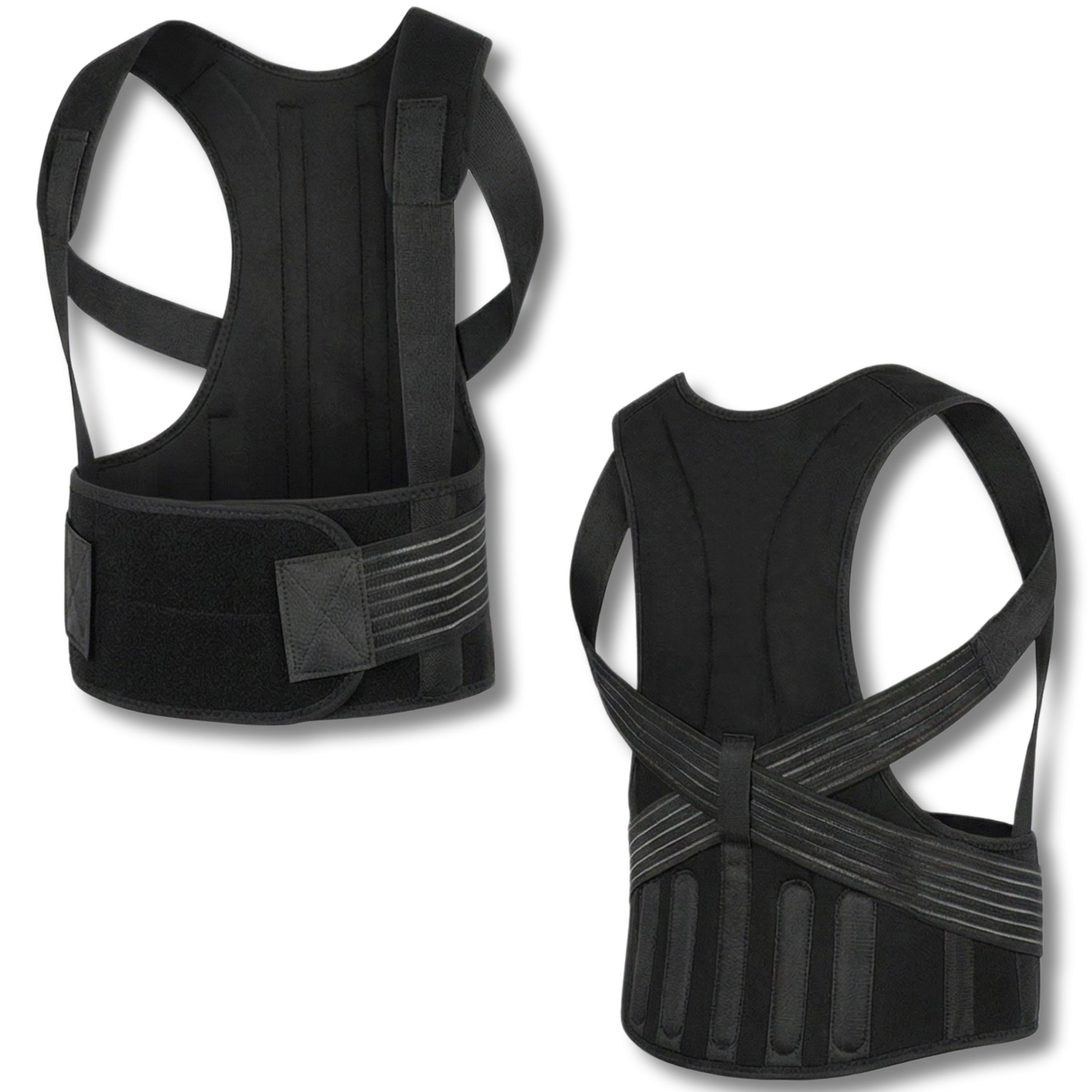 Rückenstützweste mit Wärme, Lendengurt – 111 Magnete & Turmalin, Rückenunterstützung