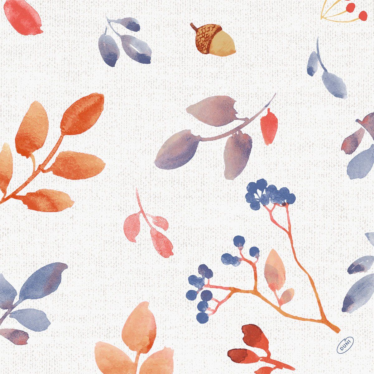 Servietten 40x40 4-lagig Klassik im Herbst-Gradient