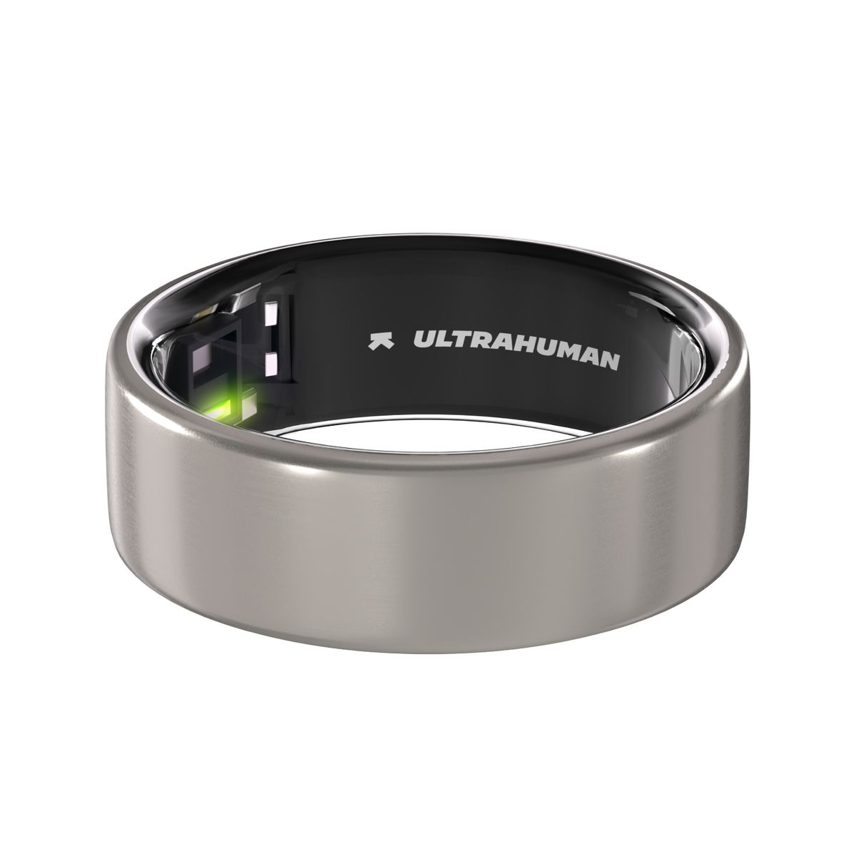 Ultrahuman AIR Smart Ring, Raw Titanium- Größe 11