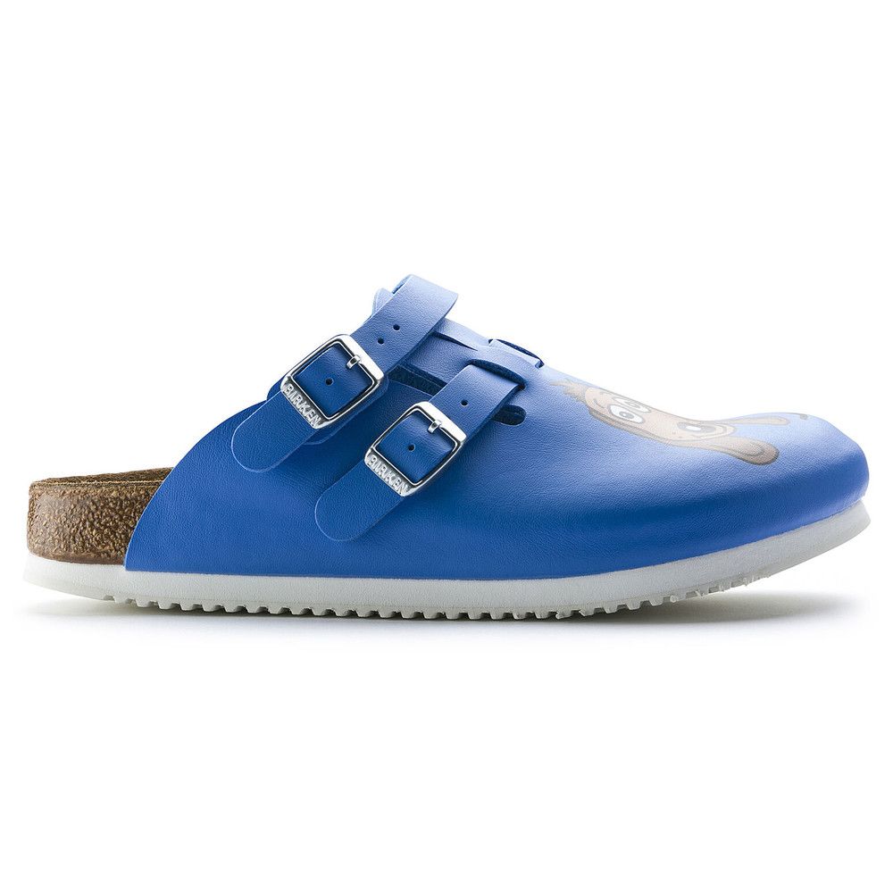 Birkenstock Kay SL Hund blau schmale Weite Gr. 39