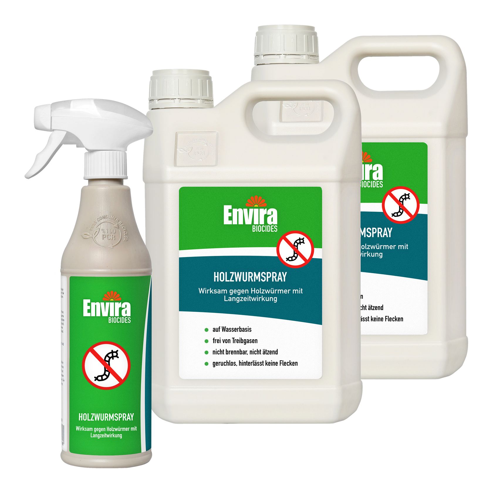 Envira Holzwurmspray im Nachfüllpack