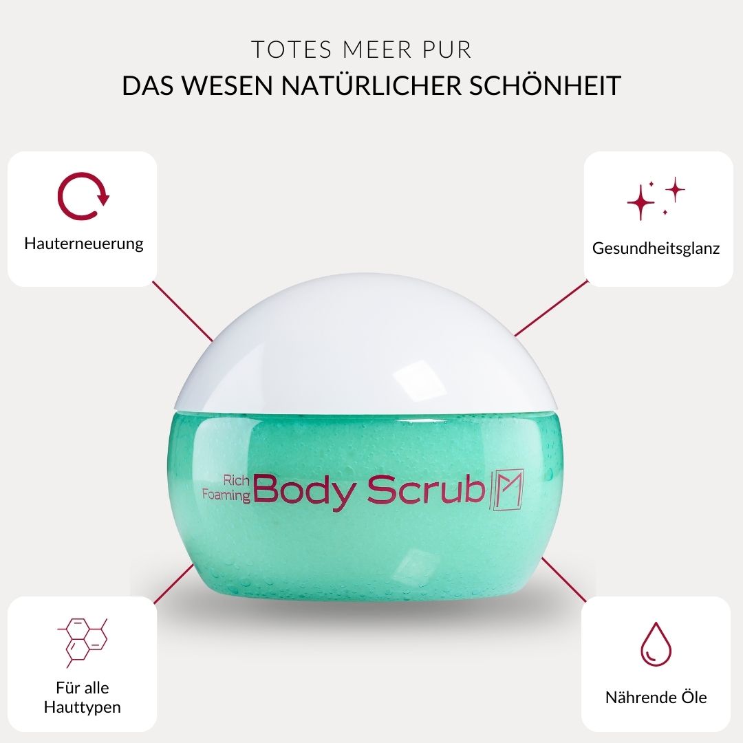 Pure Mineral - Schäumendes Körperpeeling