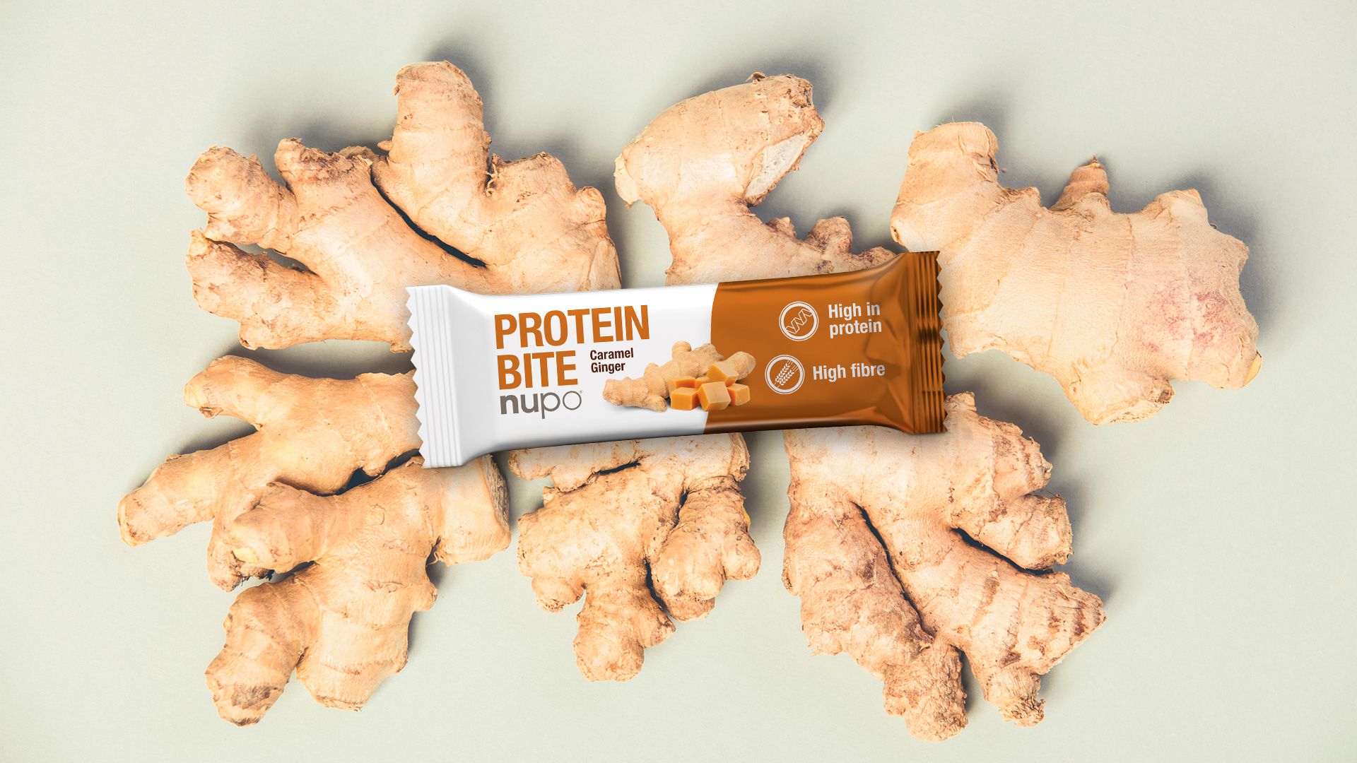 nupo Protein Bite Caramel Ginger