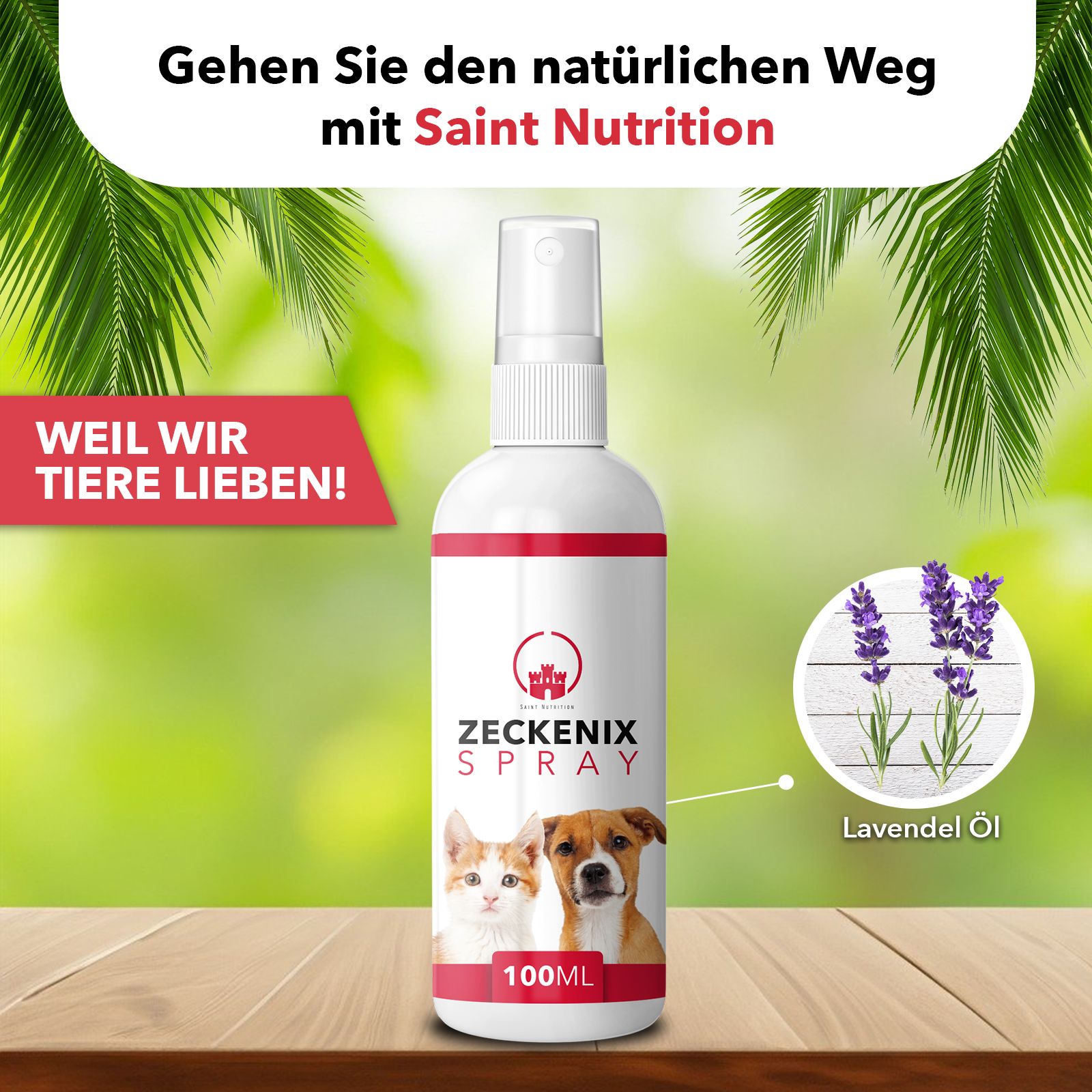 Saint Nutrition® | Zeckenix Schutzspray