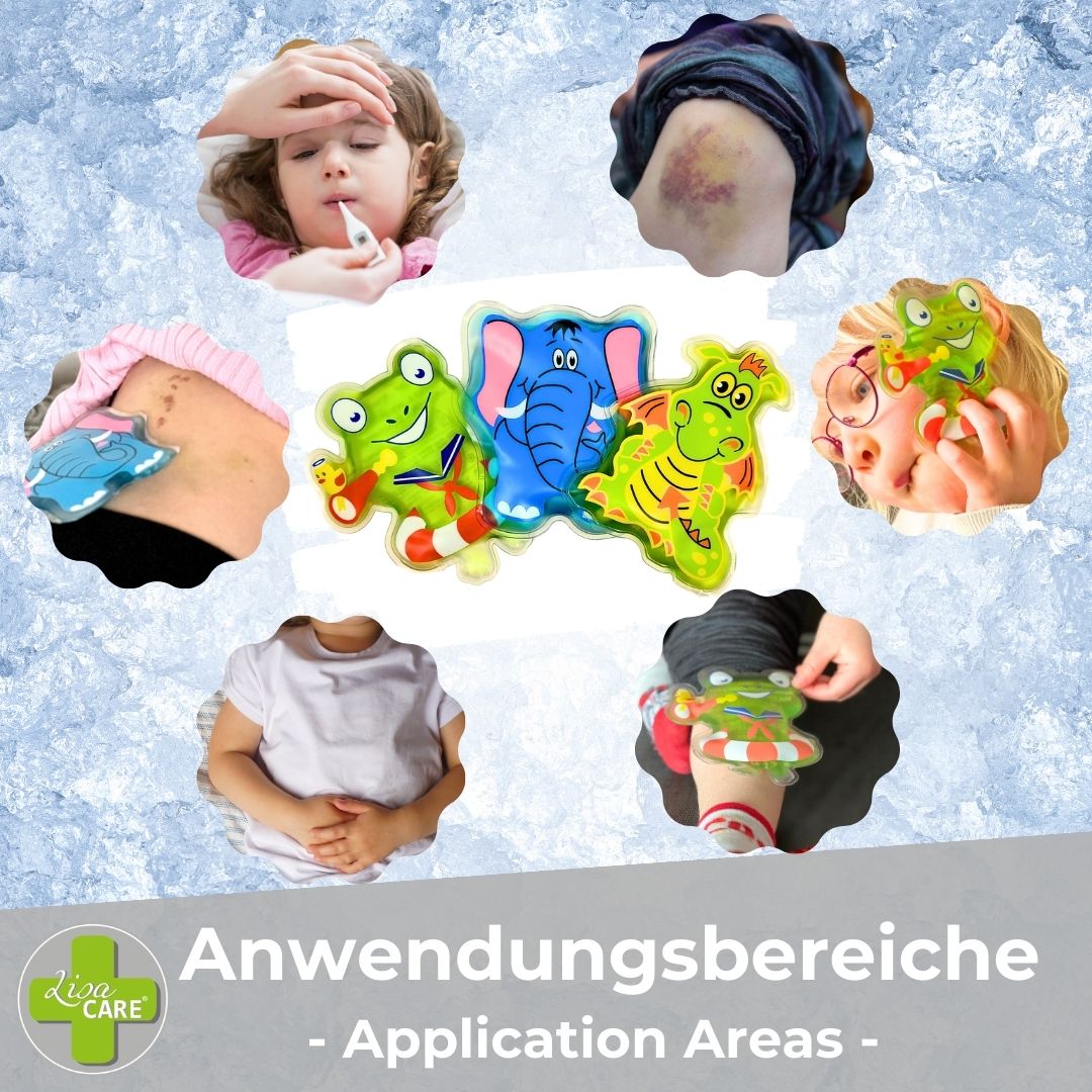 Lisa Care Mehrfachkompressen Warm/Kalt - Kinderset