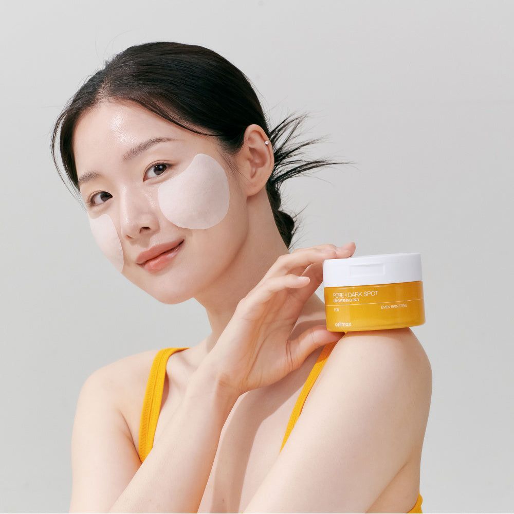 CELIMAX Pore + Dark Spot Brightening Pad – aufhellende Toner-Pads für Poren und Pigmentflecken