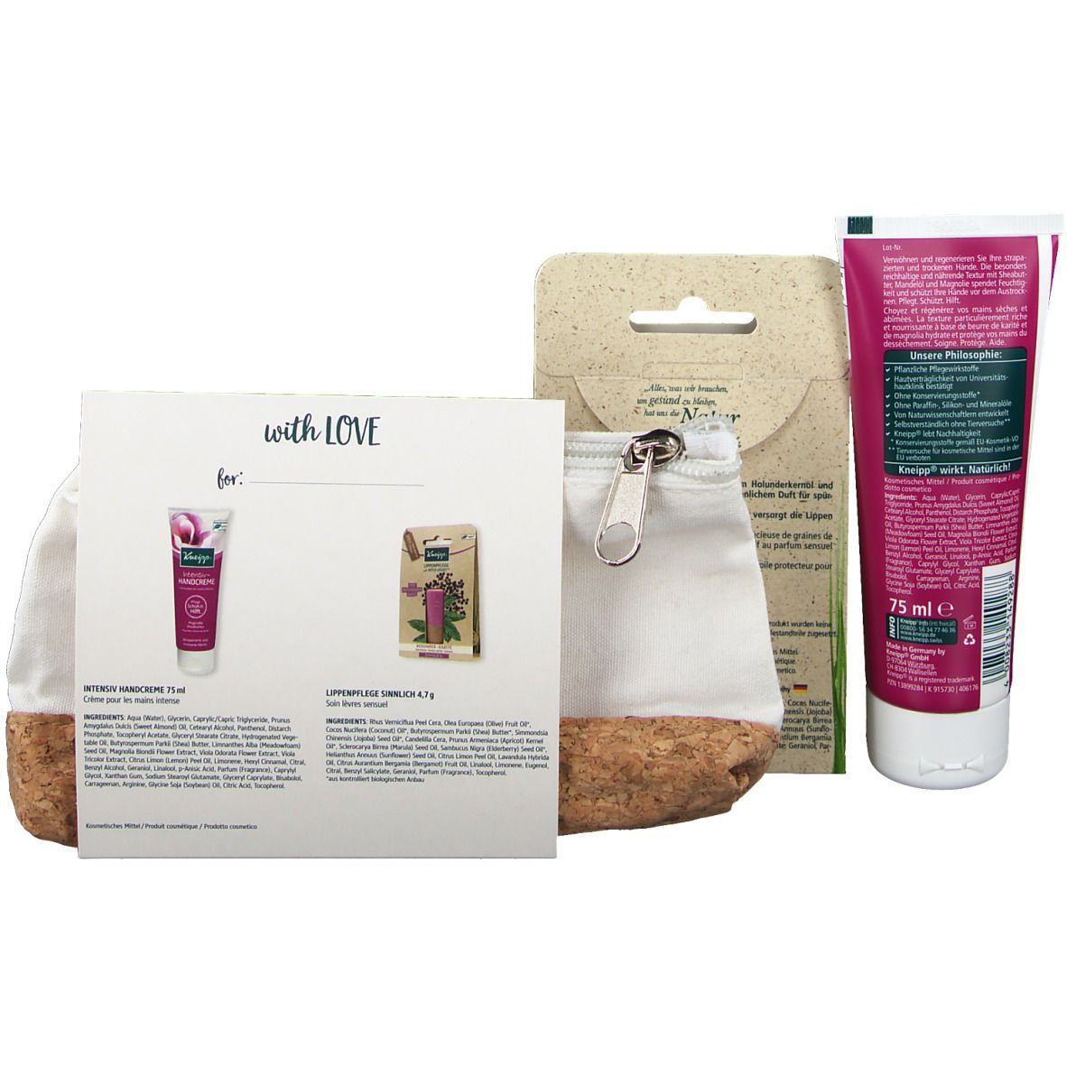 Kneipp® With Love Lippen- und Handcreme