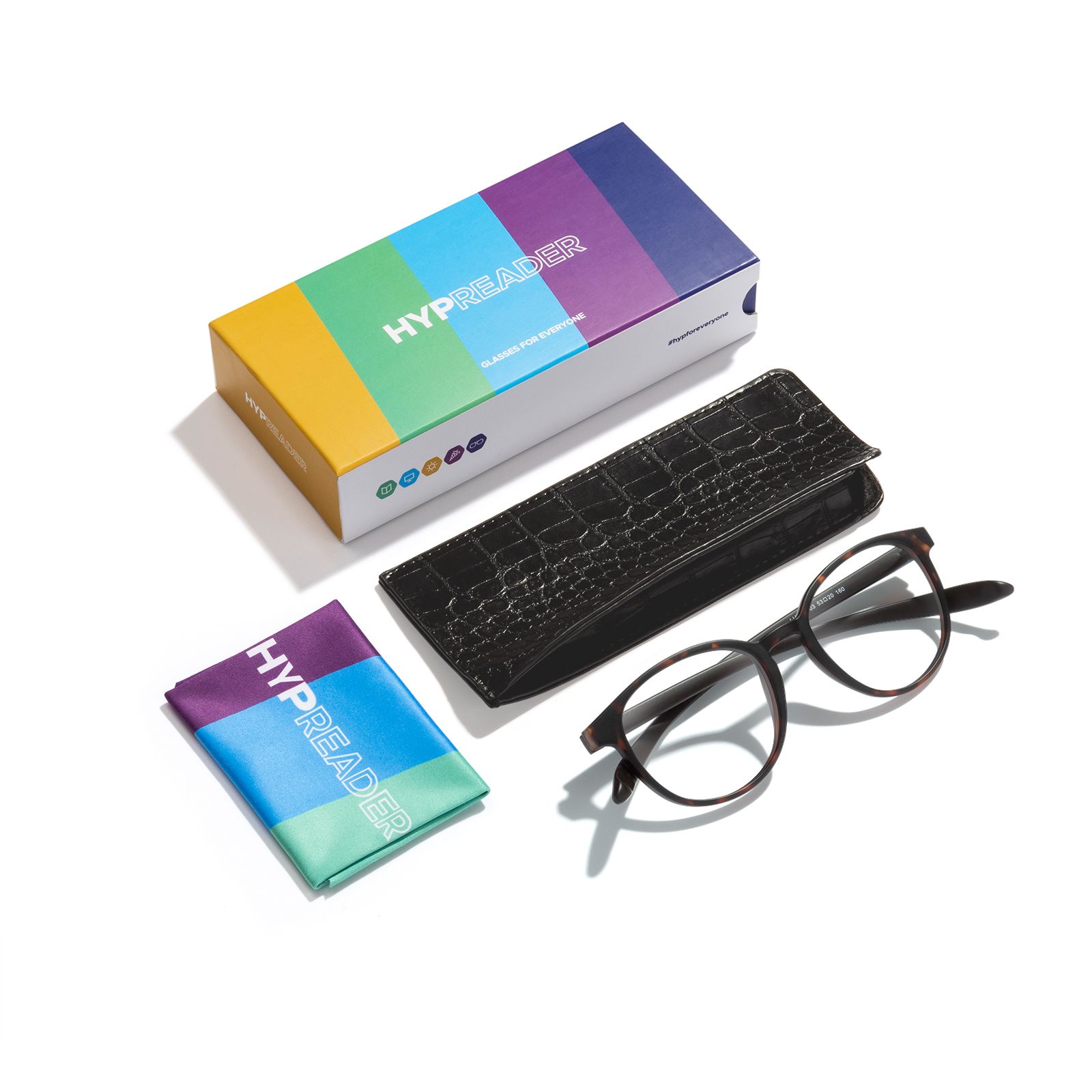 HYPREADER Blaulichtfiterbrille Lupus ohne Stärke