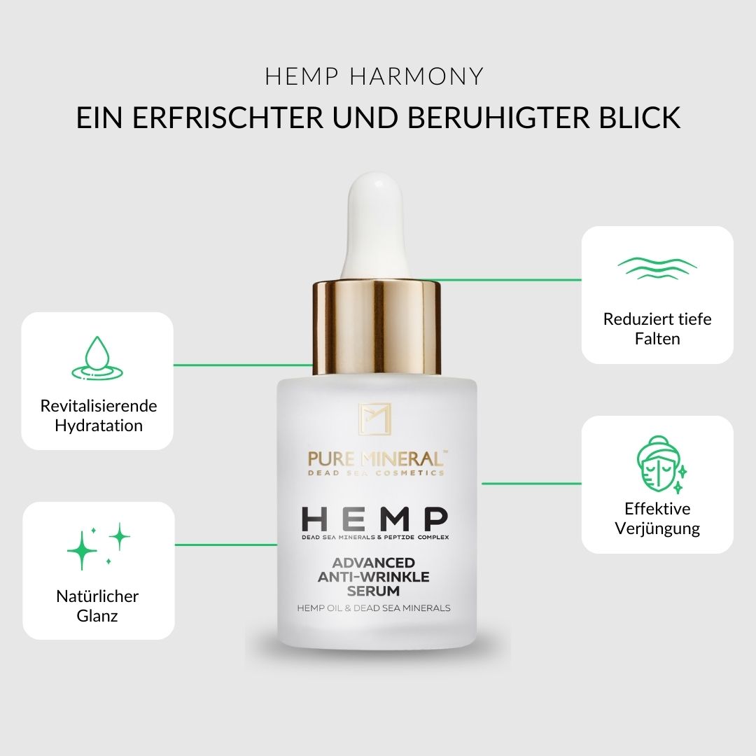 Pure Mineral - Anti-Falten-Elixier Hanf