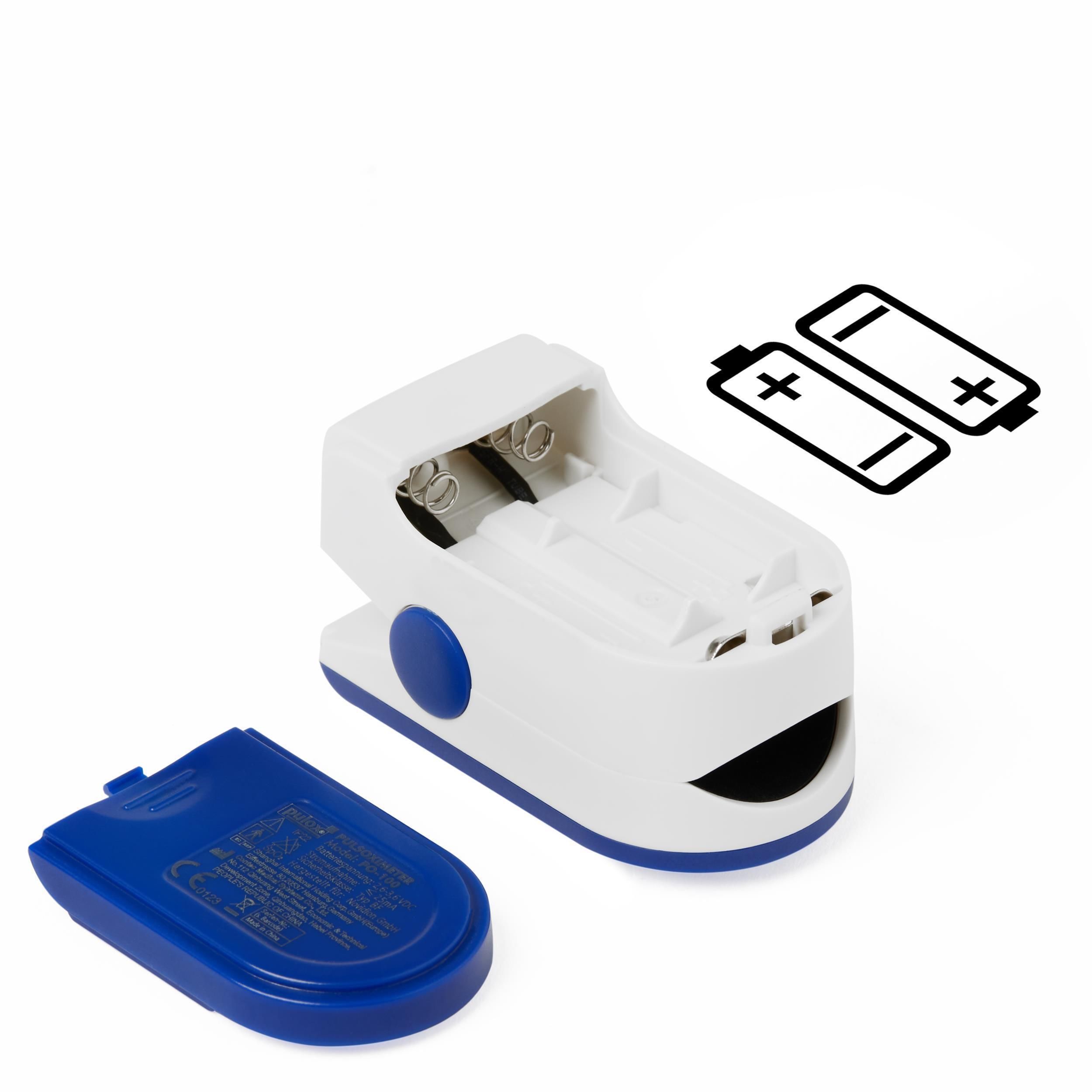 pulox Pulsoximeter PO-100 blau