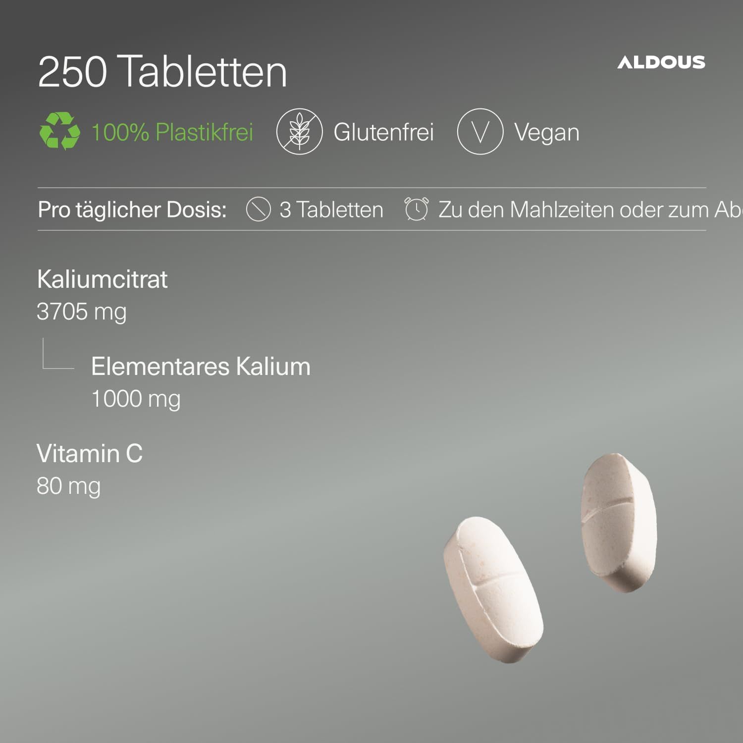 Aldous Kalium Tabletten