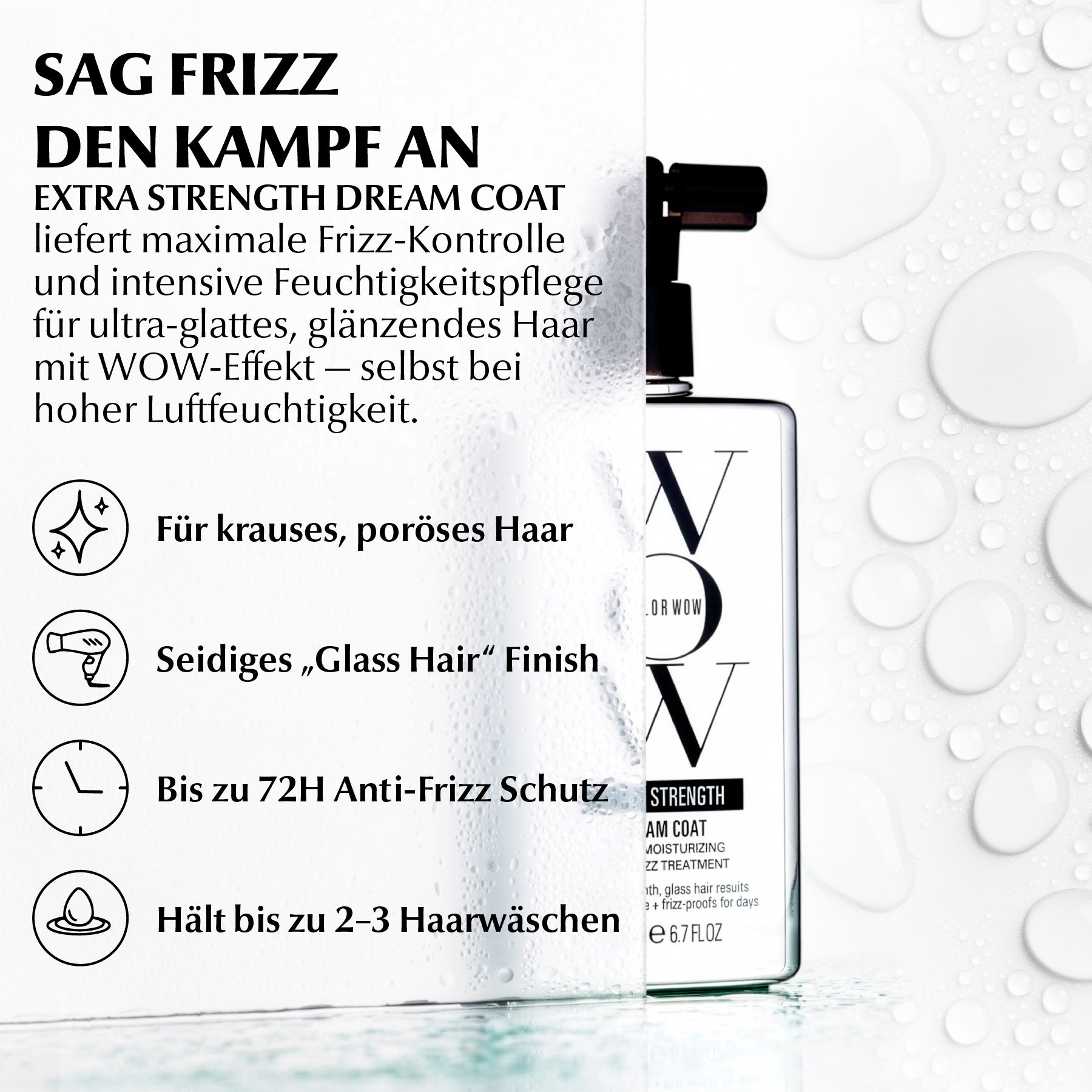 COLOR WOW Styling Dream Coat Extra Strength Haarspray für Styling