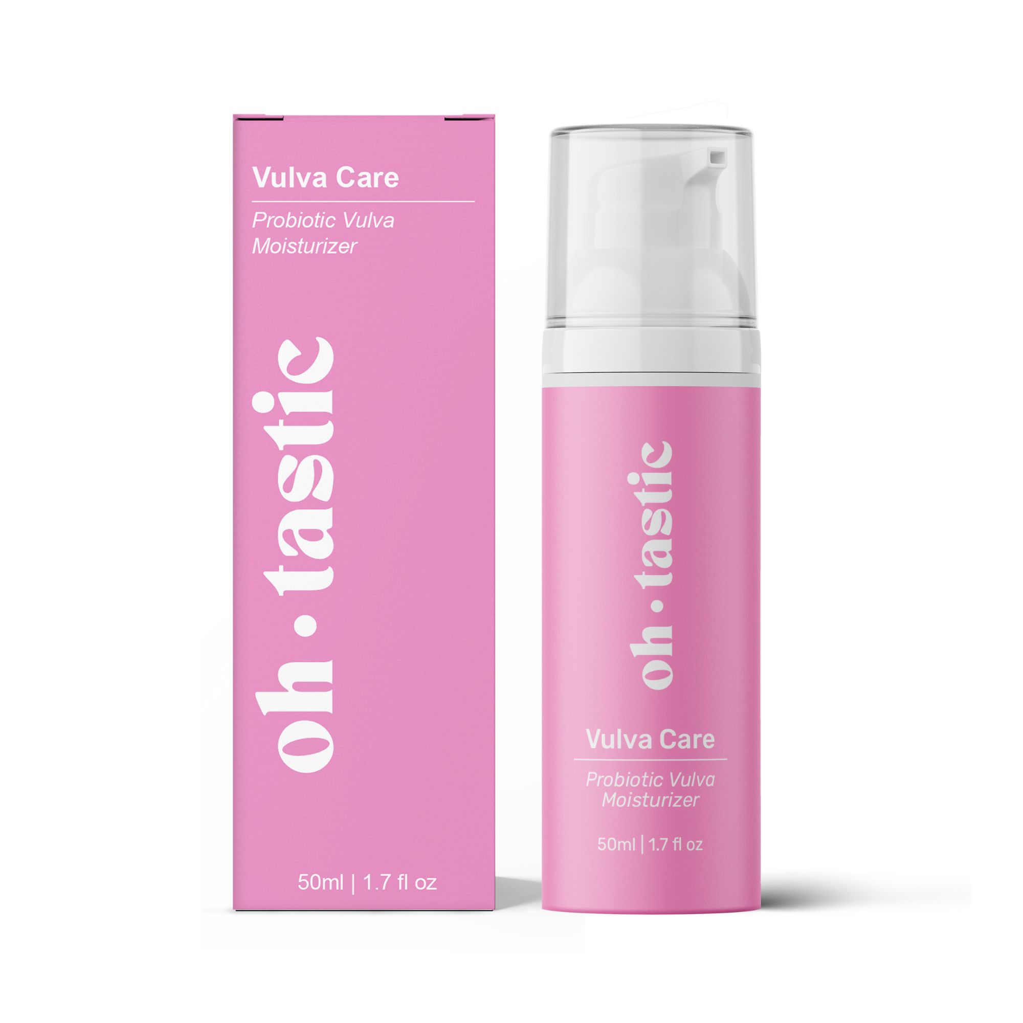 ohtastic Natürliche Vaginal Creme gegen Scheidentrockenheit, Juckreiz & Irritationen