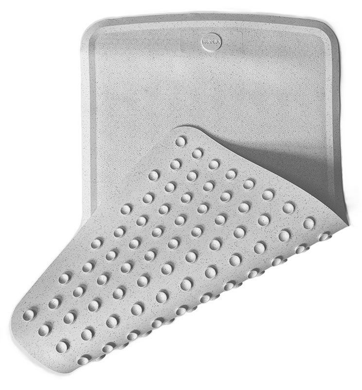 Hevea Badewanneneinlage Naturkautschuk 55x32 cm Marble