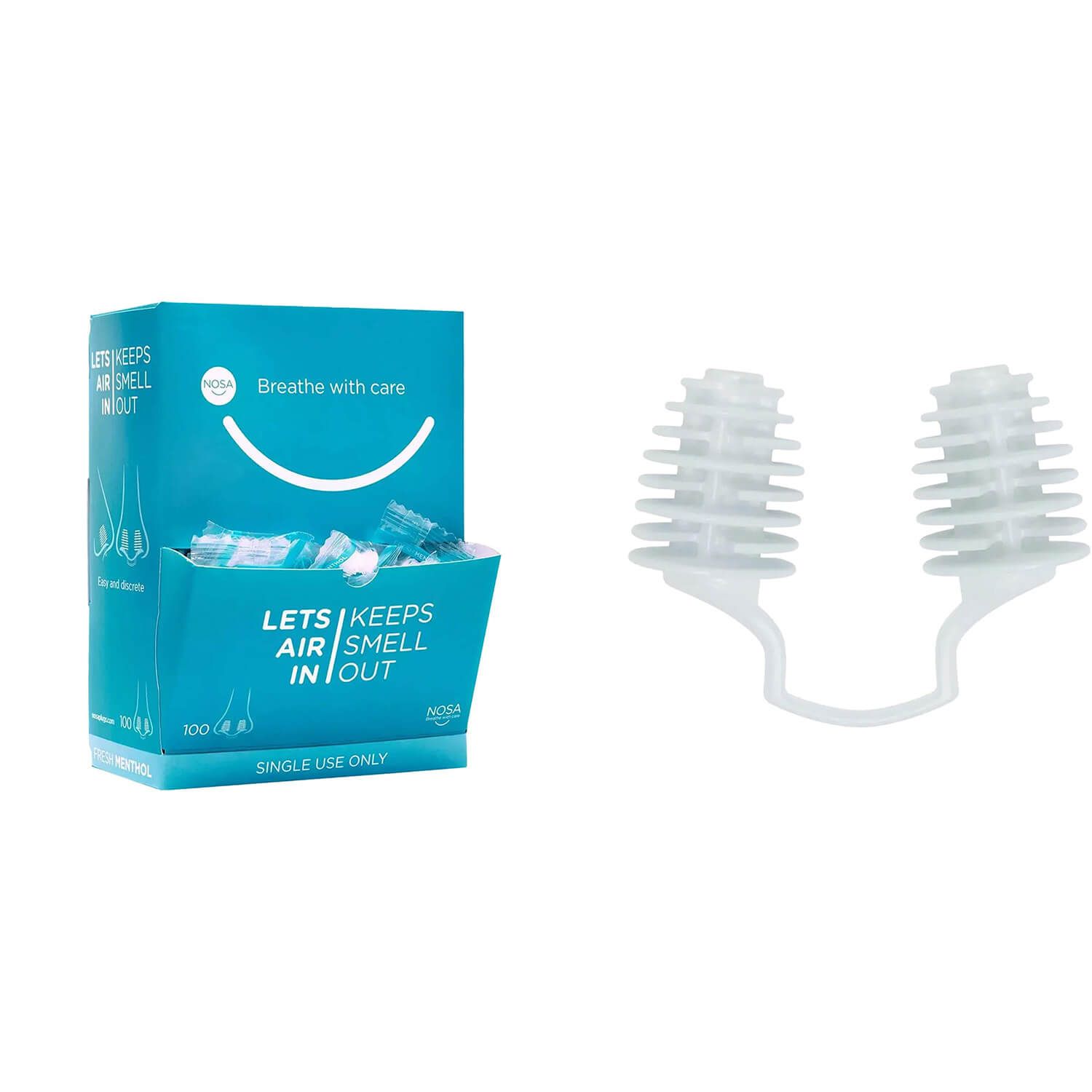 NOSA PLUGS Nasenstöpsel mit Menthol