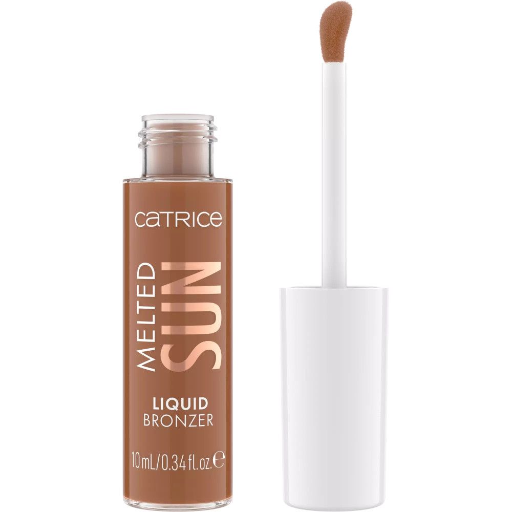 Catrice Melted Sun Liquid Bronzer. Flasche mit Applikator.