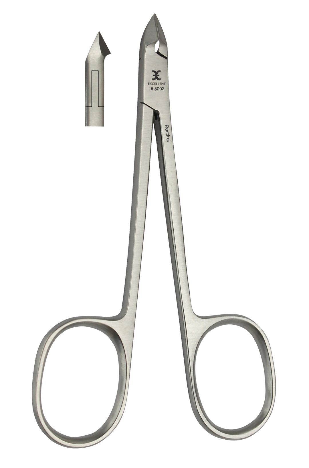 Excellent Solingen Nagelhautzange mit Scherengriff